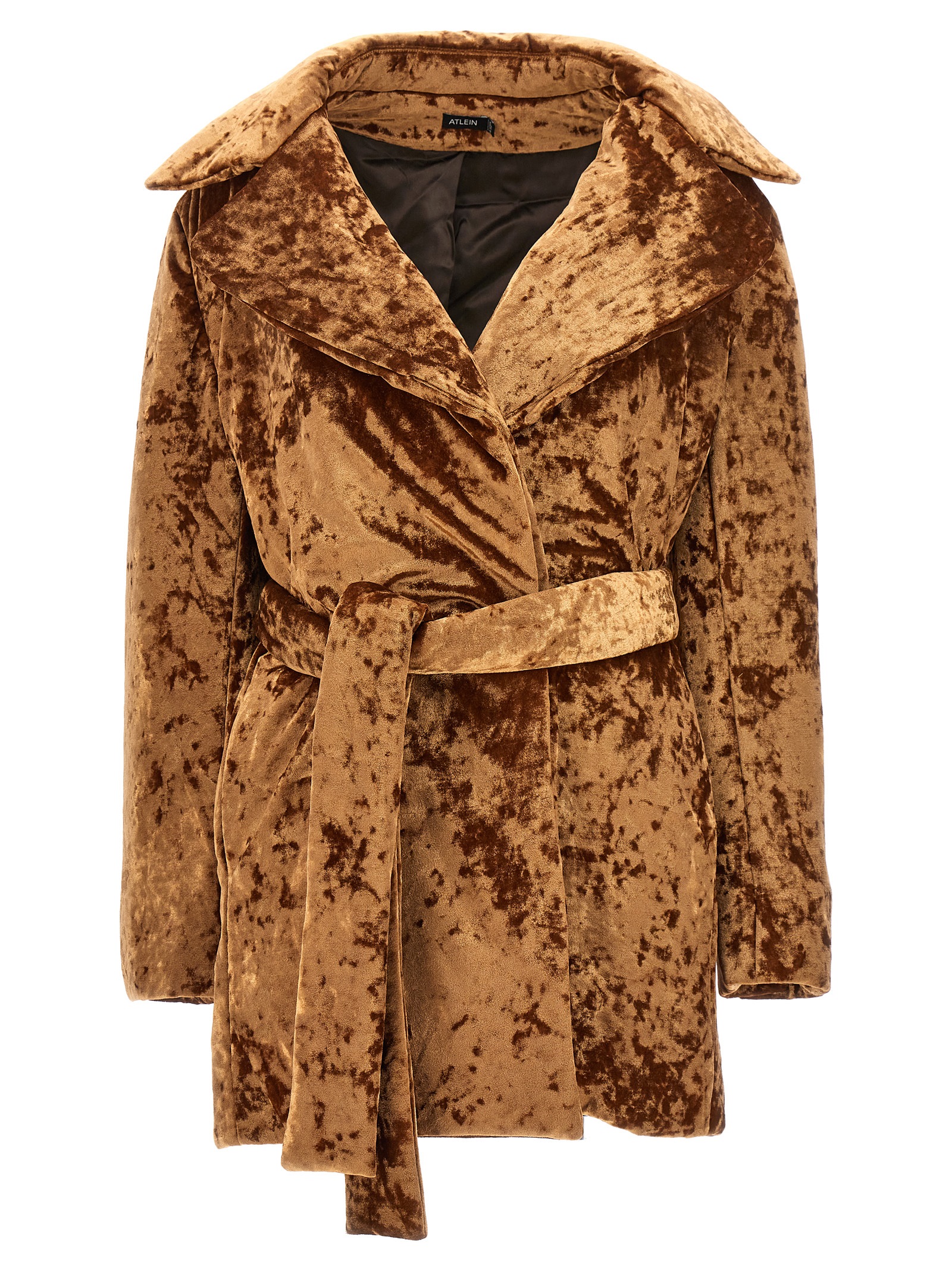 'Crushed velvet' coat M04233TJ23C0907 (ATLEIN / コート・ダウン ) | ATLEIN (アトライン)