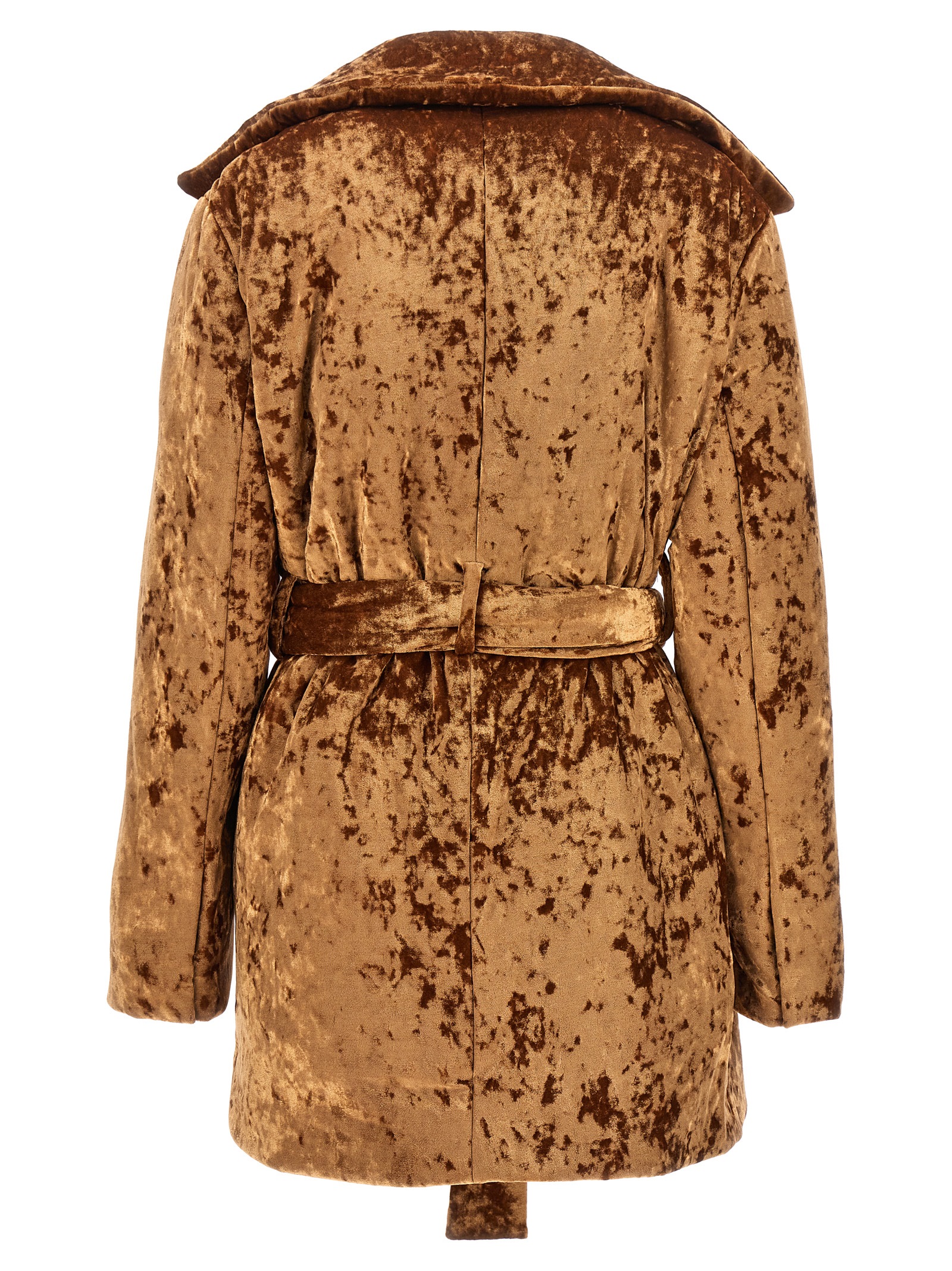 'Crushed velvet' coat M04233TJ23C0907 (ATLEIN / コート・ダウン ) | ATLEIN (アトライン)(1)