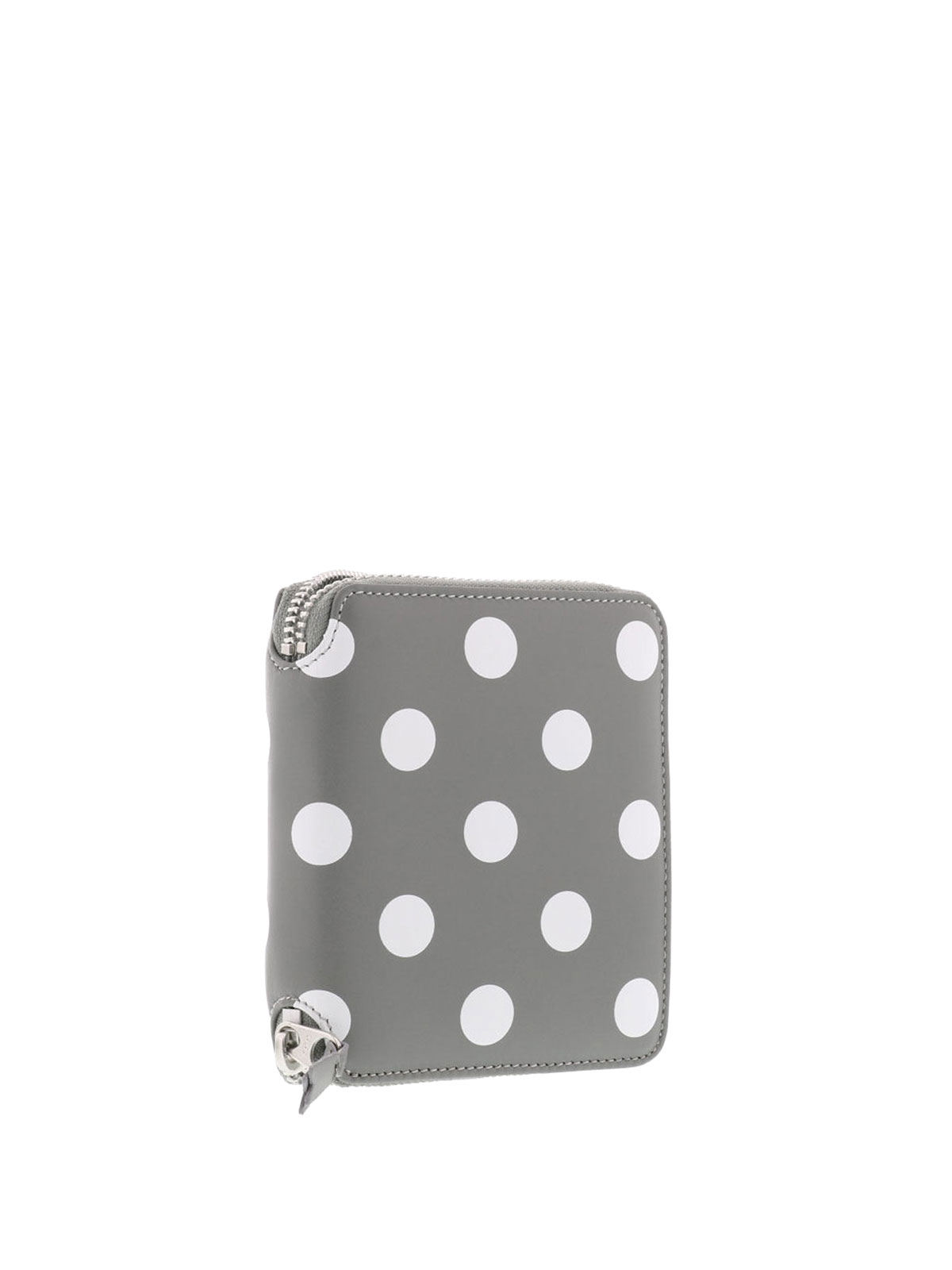 Polka Dot printed zip wallet SA2100PDGREY (Comme Des Garçons / 財布・カードケース ) | Comme Des Garçons (コムデギャルソン)(1)