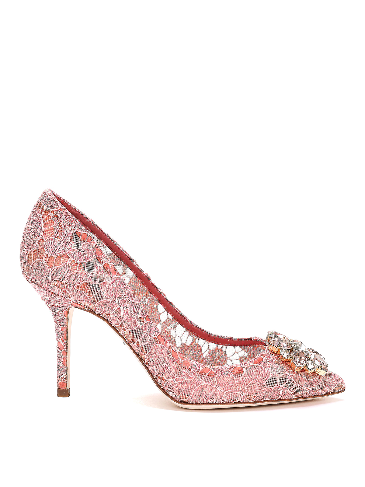 Taormina lace bejewelled pumps CD0101AL1988H200 (Dolce & Gabbana / パンプス・ハイヒール ) | Dolce & Gabbana (ドルチェガッバーナ)