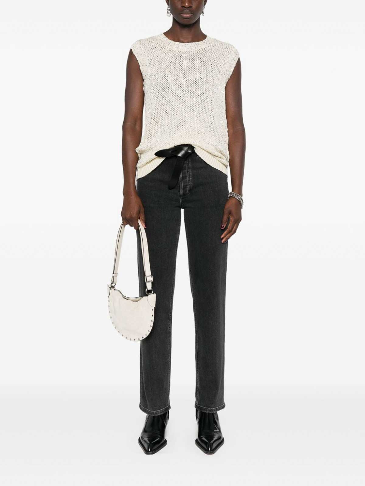 Sequined Knitted Vest GWP01922P00169111560 (Golden Goose / ニット・セーター・カーディガン ) | Golden Goose (ゴールデングース)(3)