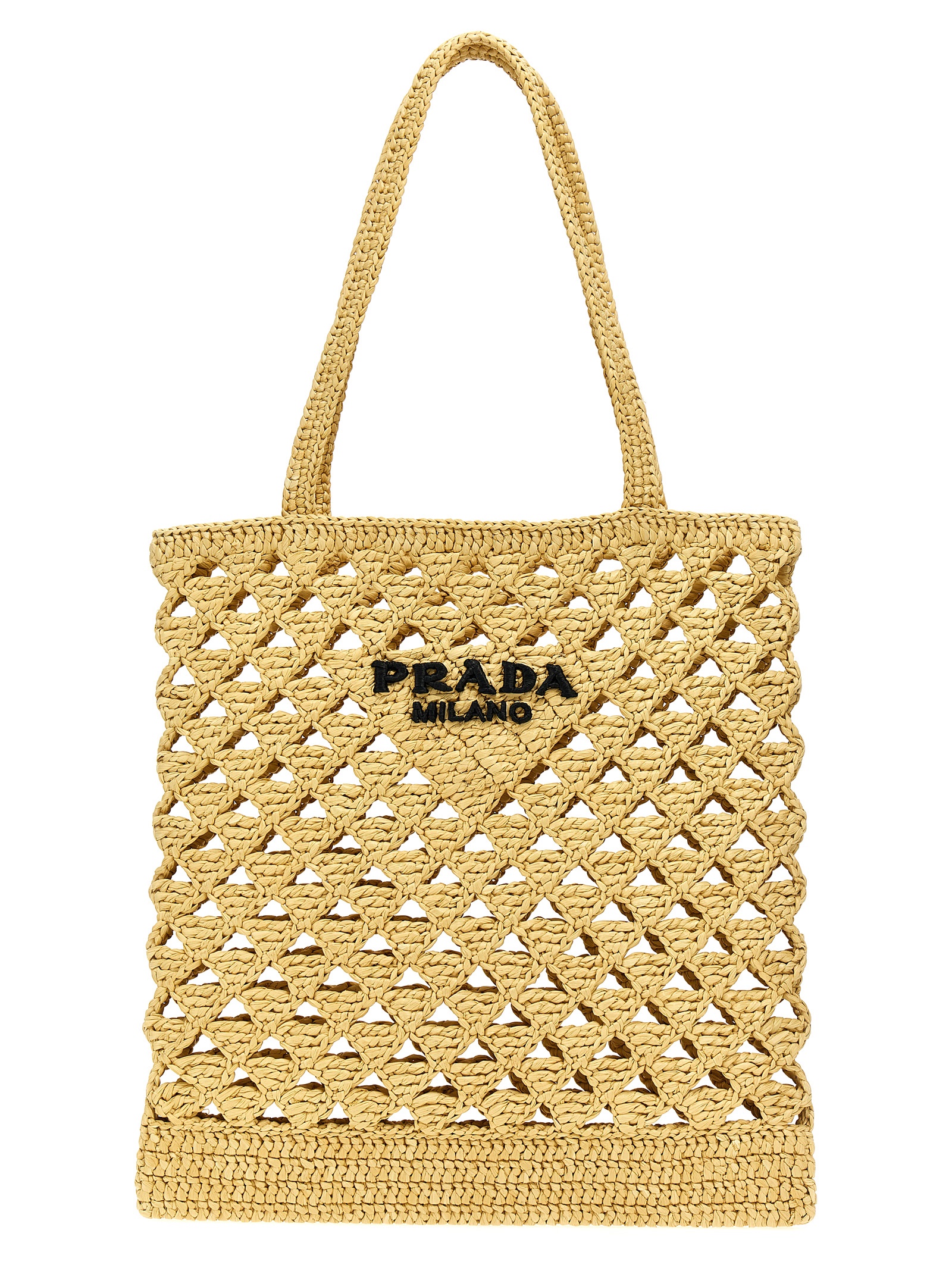 Crochet logo shopping bag 1BG493VOOO2M2TF0018 (Prada / トートバッグ ) | Prada (プラダ)