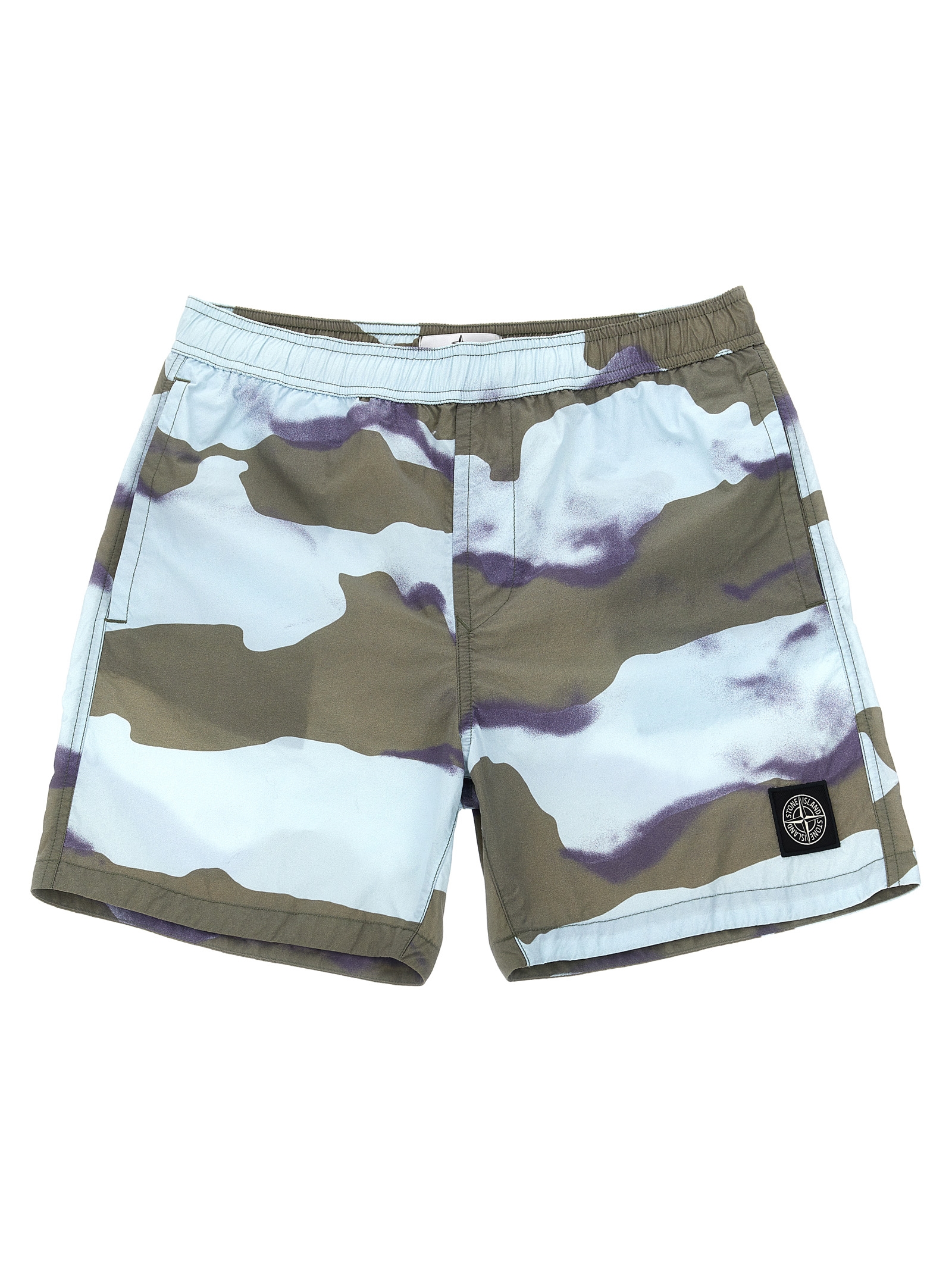 Logo patch swim shorts K1S16B100004V0041 (STONE ISLAND / スイムウェア ) | STONE ISLAND (ストーンアイランド)