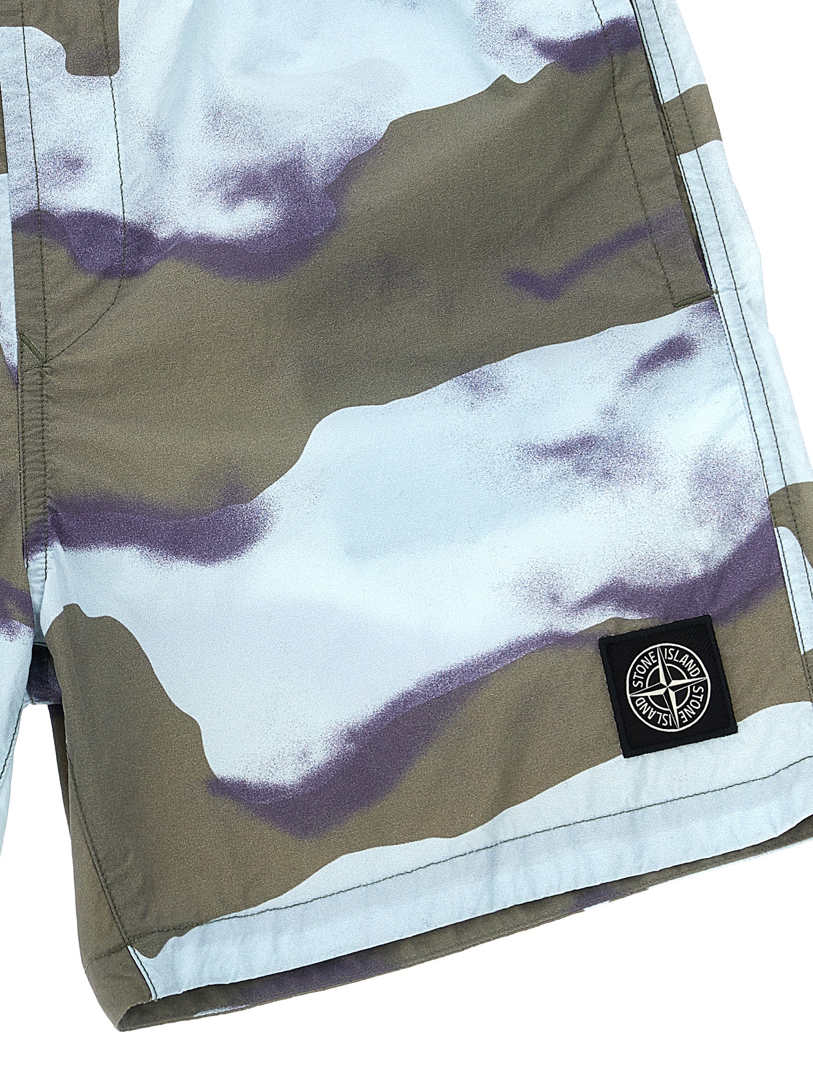 Logo patch swim shorts K1S16B100004V0041 (STONE ISLAND / スイムウェア ) | STONE ISLAND (ストーンアイランド)(2)