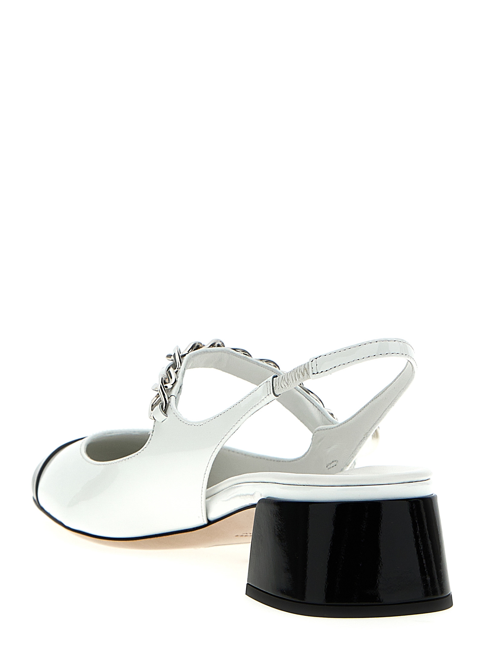 Patent leather slingback 5I045EF03506EF0964 (MIU MIU / パンプス・ハイヒール ) | MIU MIU (ミュウミュウ)(2)