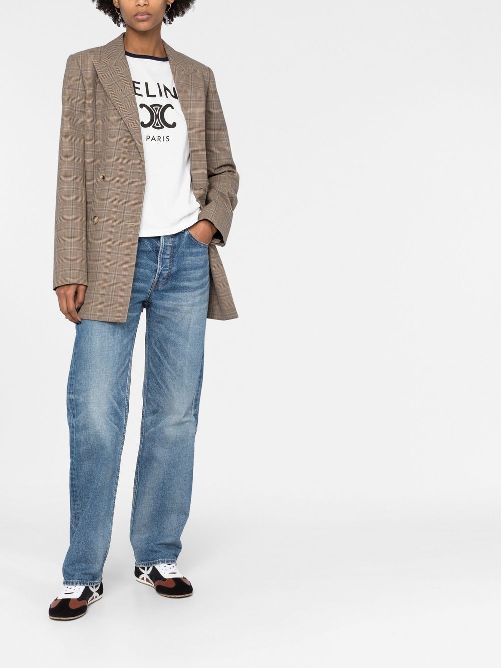 CELINE CAPSULE T-shirts and Polos White 2X872671Q01NB (CELINE / Tシャツ・カットソー ) | CELINE (セリーヌ)(1)