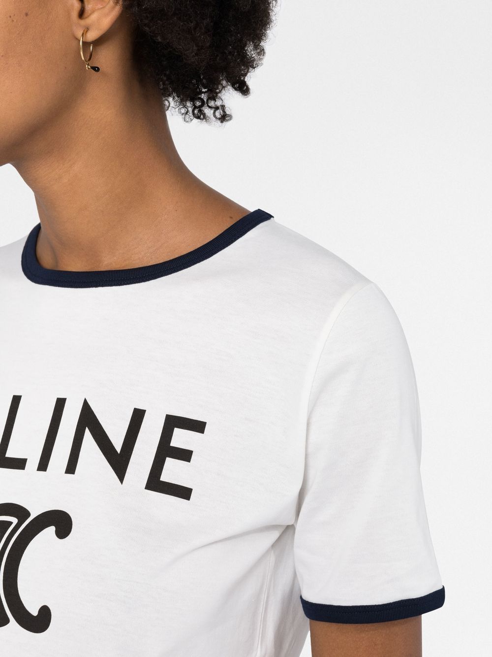 CELINE CAPSULE T-shirts and Polos White 2X872671Q01NB (CELINE / Tシャツ・カットソー ) | CELINE (セリーヌ)(4)
