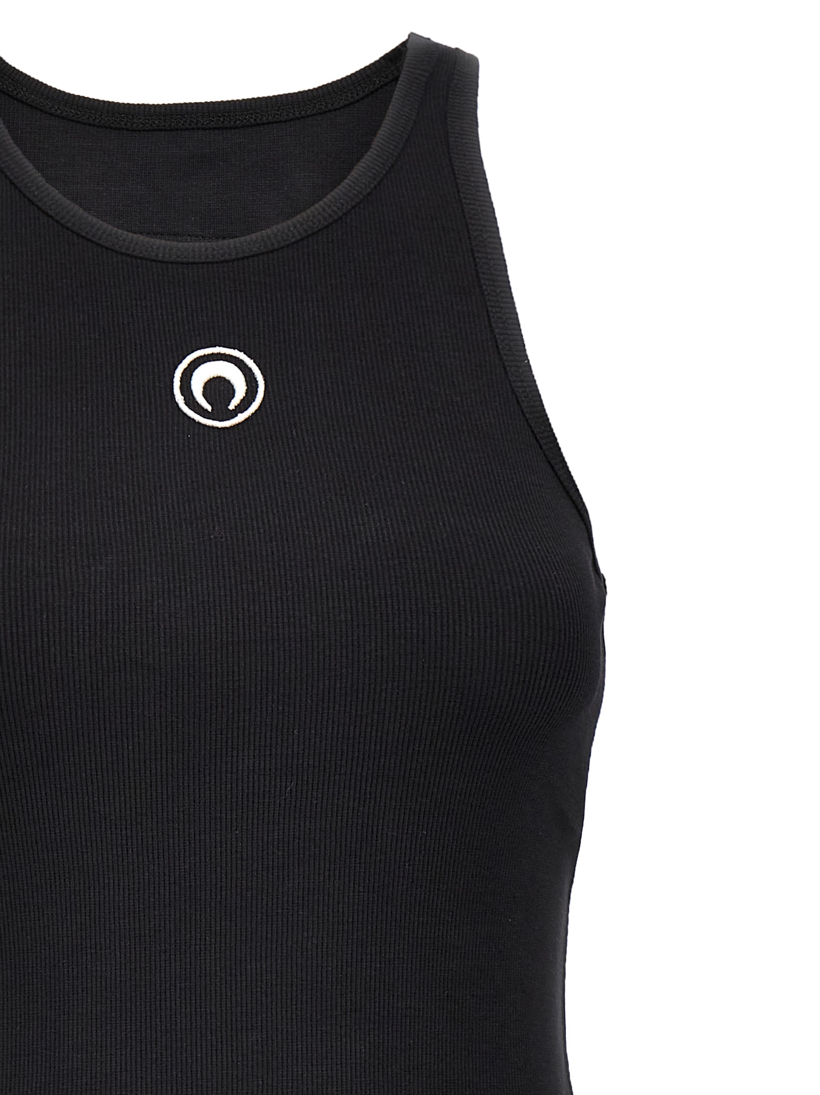 'Logo' tank top WTT014ACJER0011BK99 (MARINE SERRE / タンクトップ・キャミソール ) | MARINE SERRE (マリーン セル)(2)