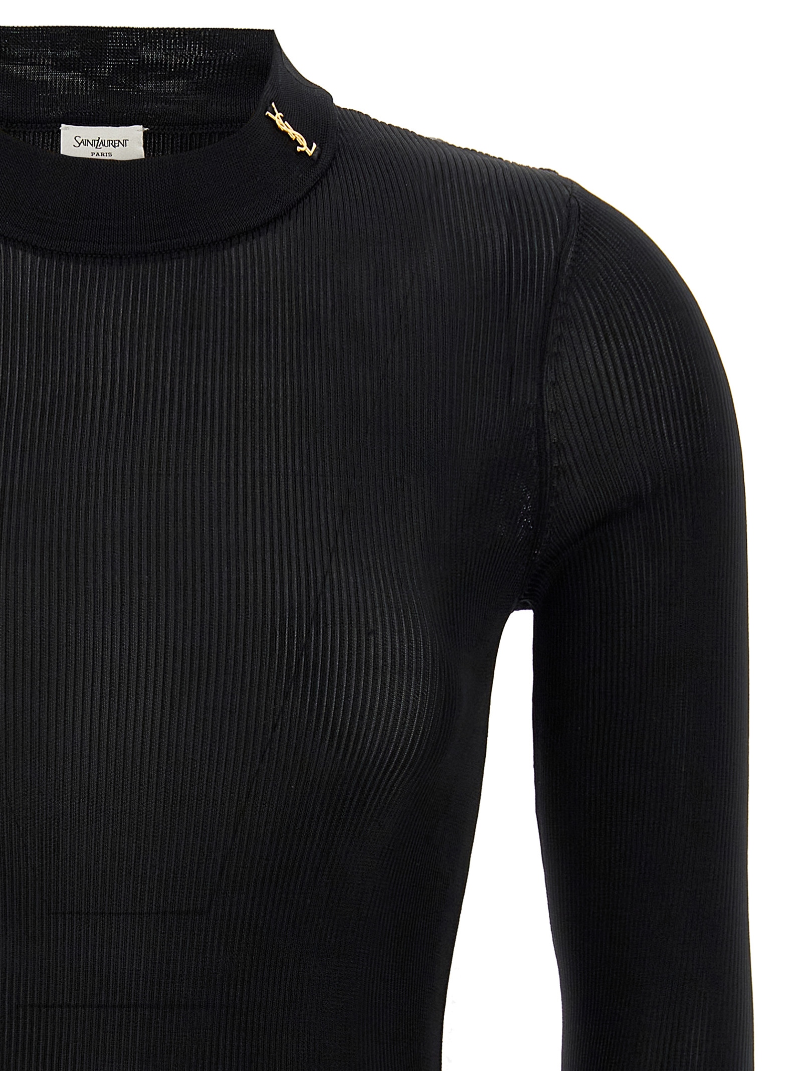 ‘Cassandra’ silk top 654478Y75AI1000 (Saint Laurent / Tシャツ・カットソー ) | Saint Laurent (サンローラン)(2)