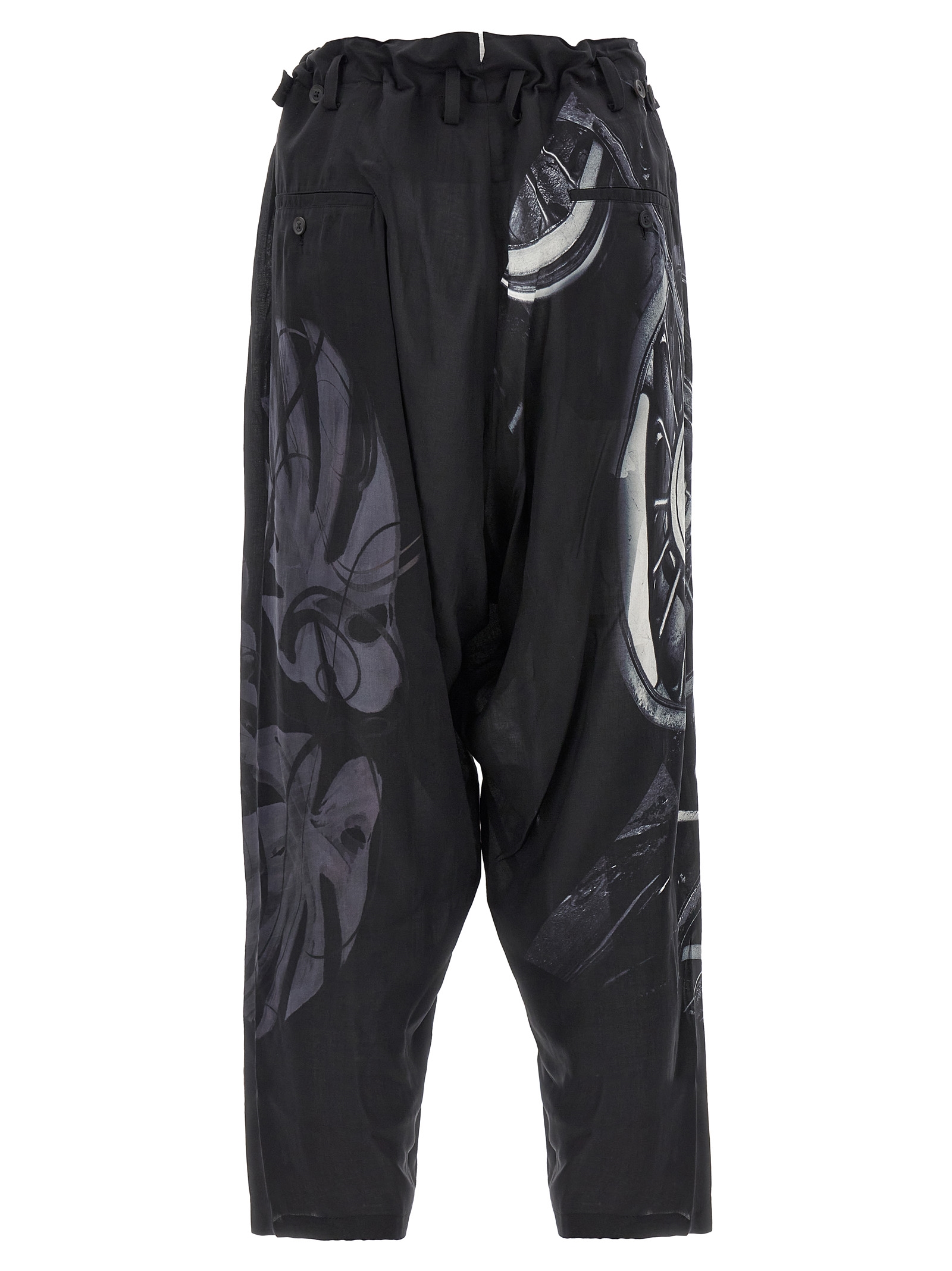 'Wheel' pants HPP64813BLACK1 (Yohji Yamamoto / パンツ ) | Yohji Yamamoto (ヨウジヤマモト)(1)