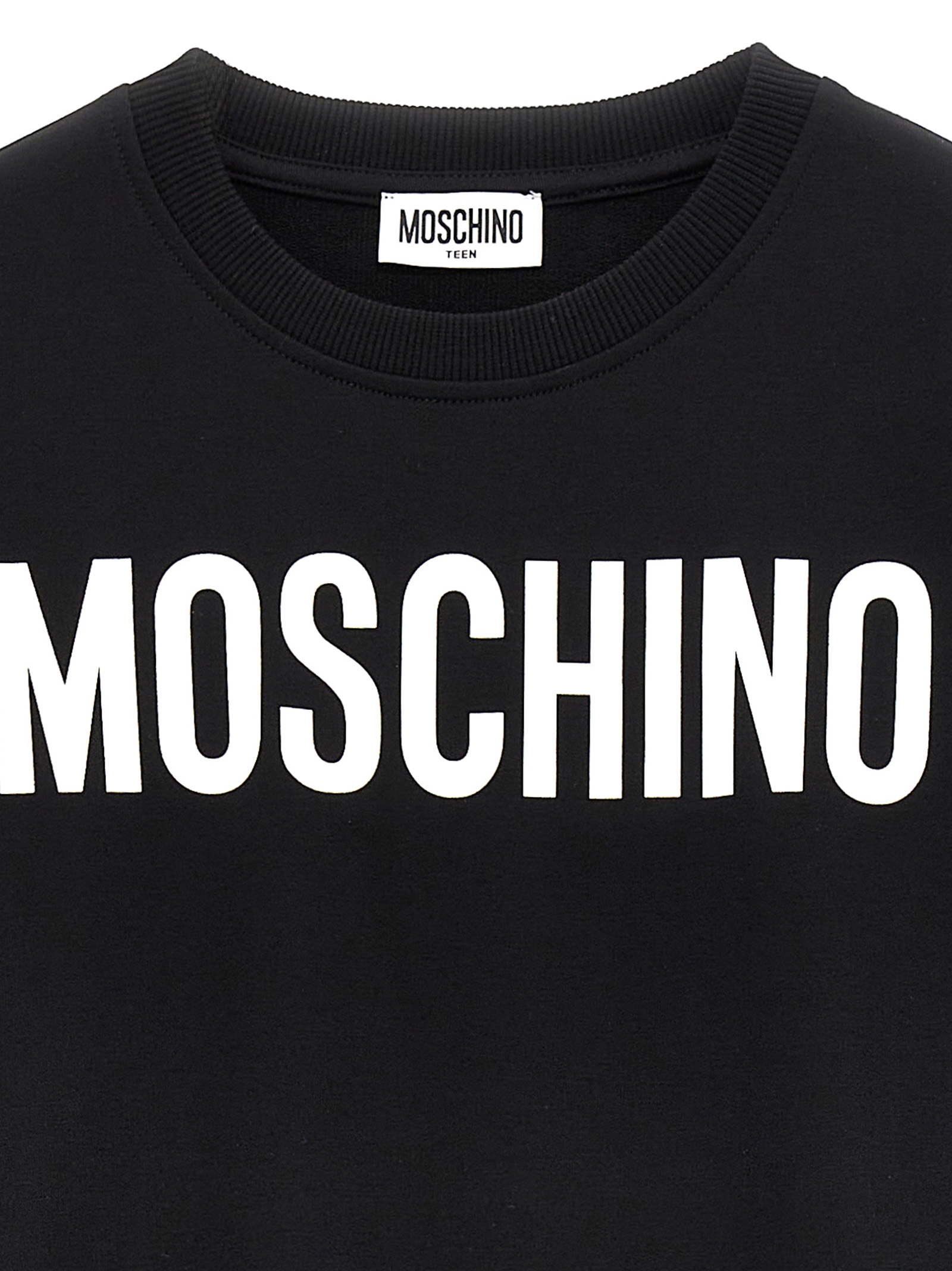 Logo print sweatshirt HUF094LDA11NEROBLACK (MOSCHINO / スウェット・フーディー ) | MOSCHINO (モスキーノ)(2)