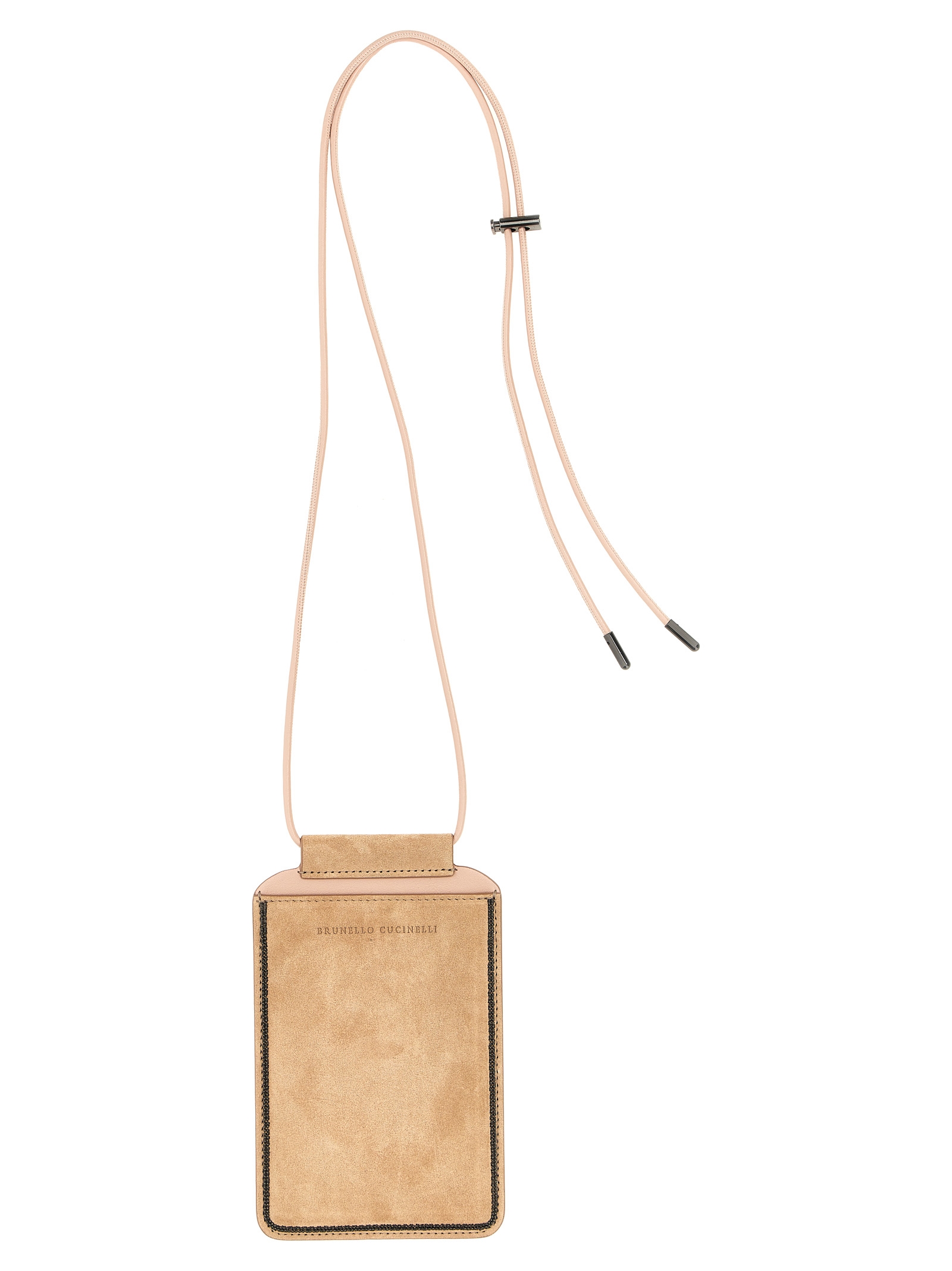 'Shiny Trim' smartphone holder MWDLD2531C2649 (Brunello Cucinelli / テックアイテム ) | Brunello Cucinelli (ブルネロ・クチネリ)