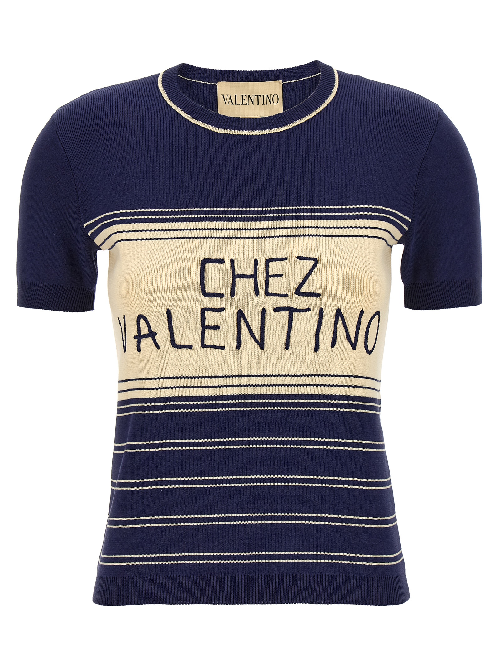 Valentino Garavani T-shirts and Polos Blue (Valentino