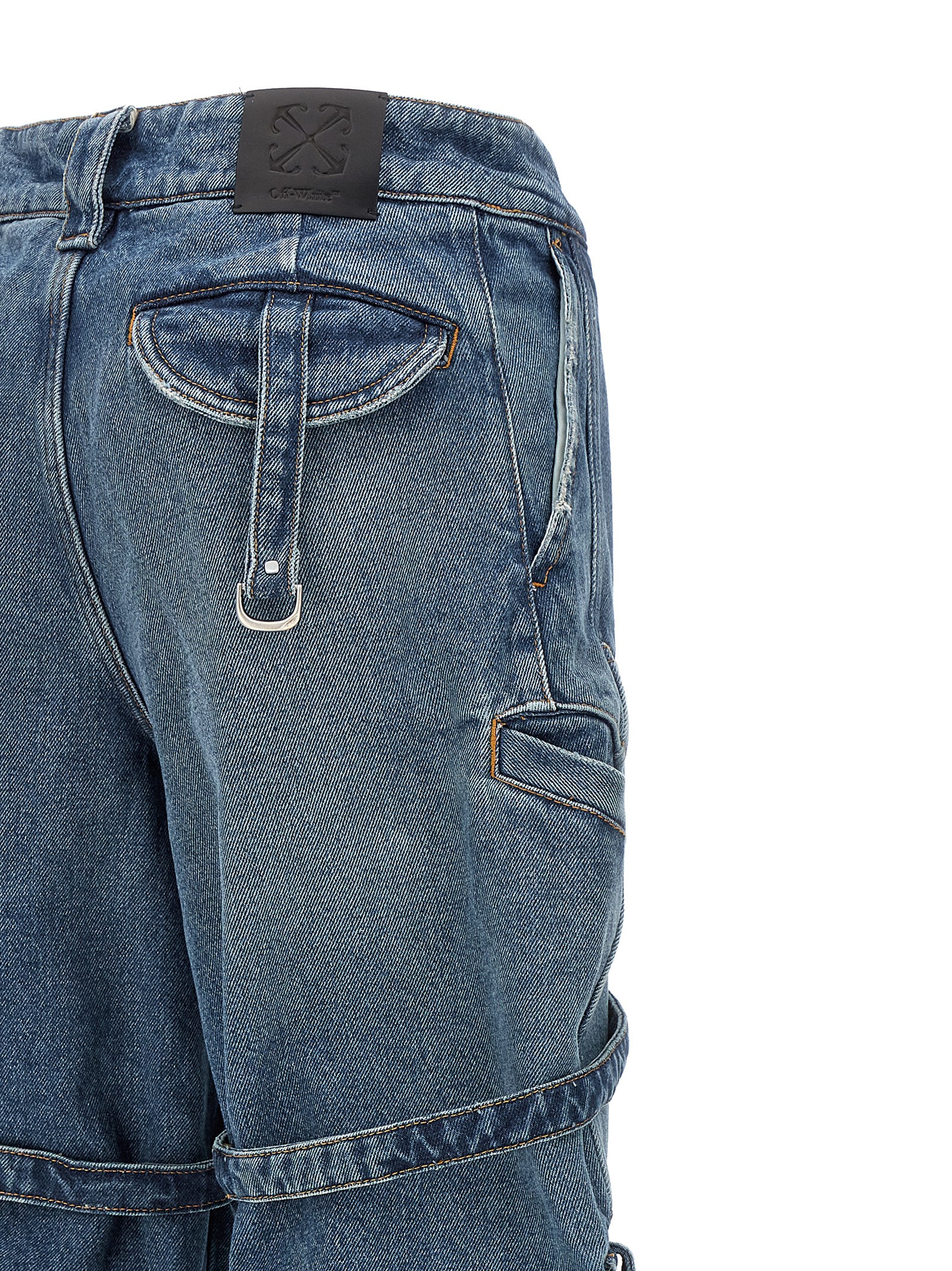 'Cargo over' jeans OWYB018C99DEN00145004500 (Off-White / ジーンズ ) | Off-White (オフホワイト)(3)