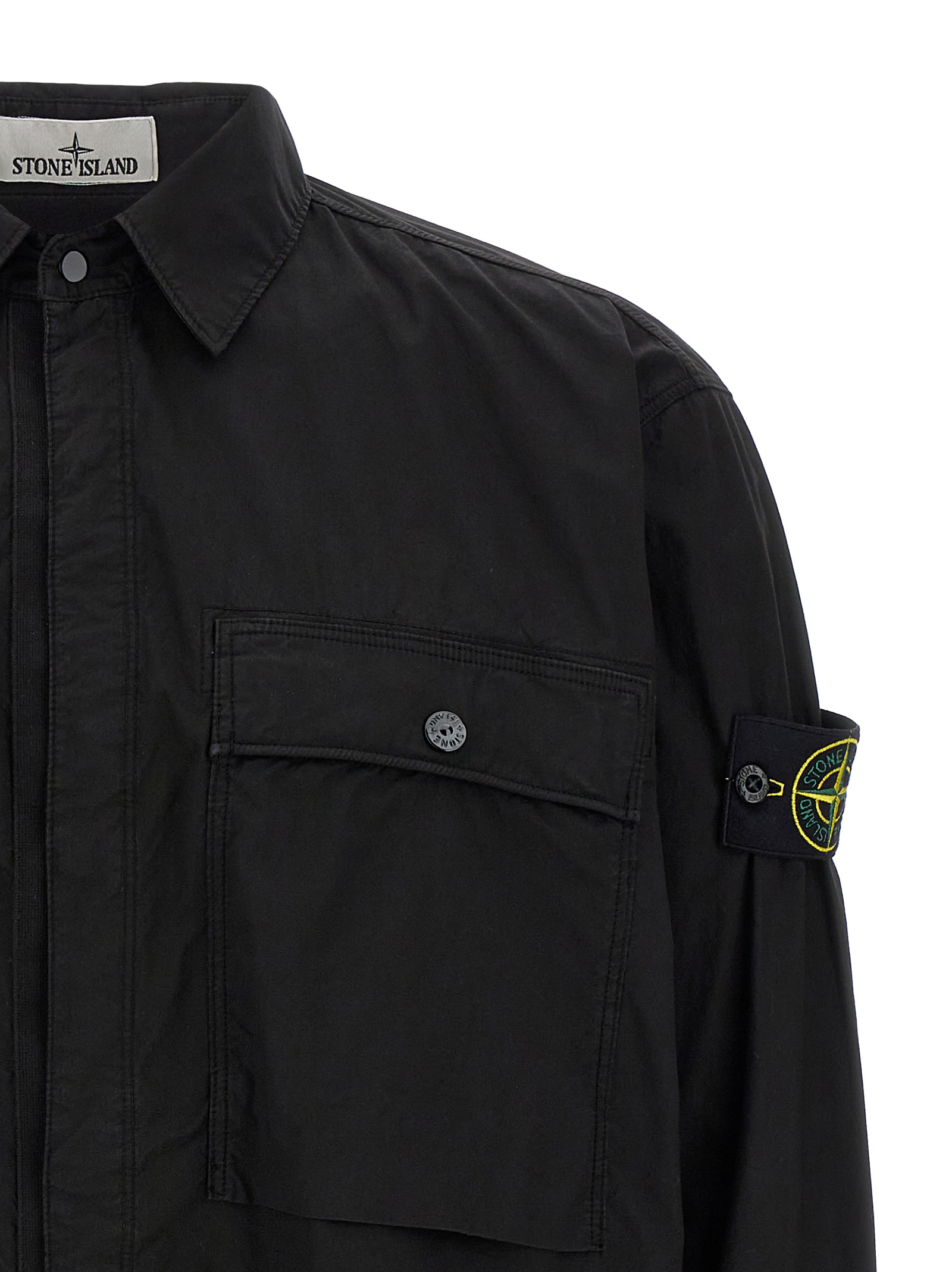 Cotton overshirt K1S151200015S0003V0029 (STONE ISLAND / シャツ・ブラウス ) | STONE ISLAND (ストーンアイランド)(2)