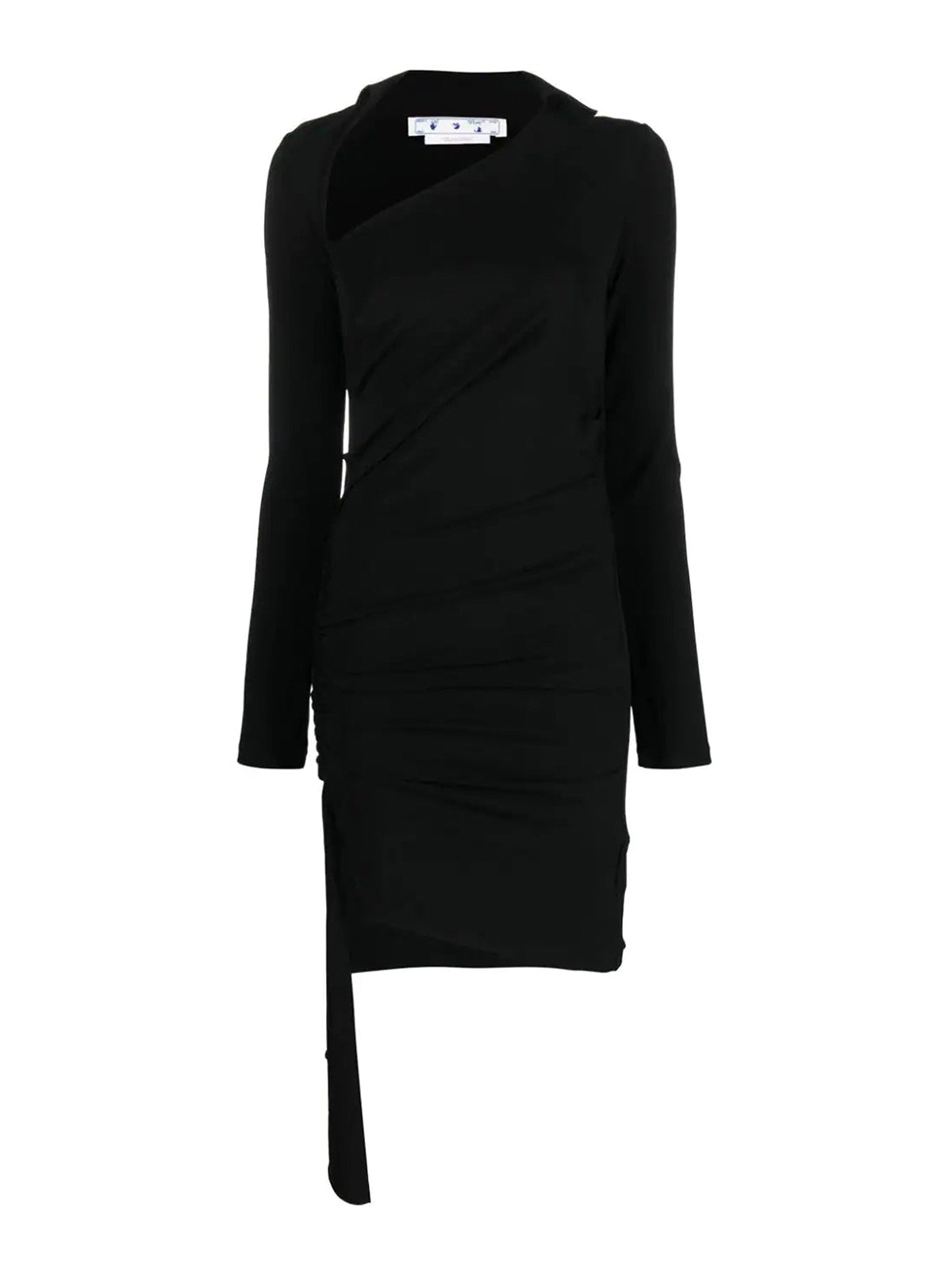 Off-white vi-crepe mini dress OWDB460S23FAB0011000 (Off-White / ワンピース・ドレス・オールインワン ) | Off-White (オフホワイト)