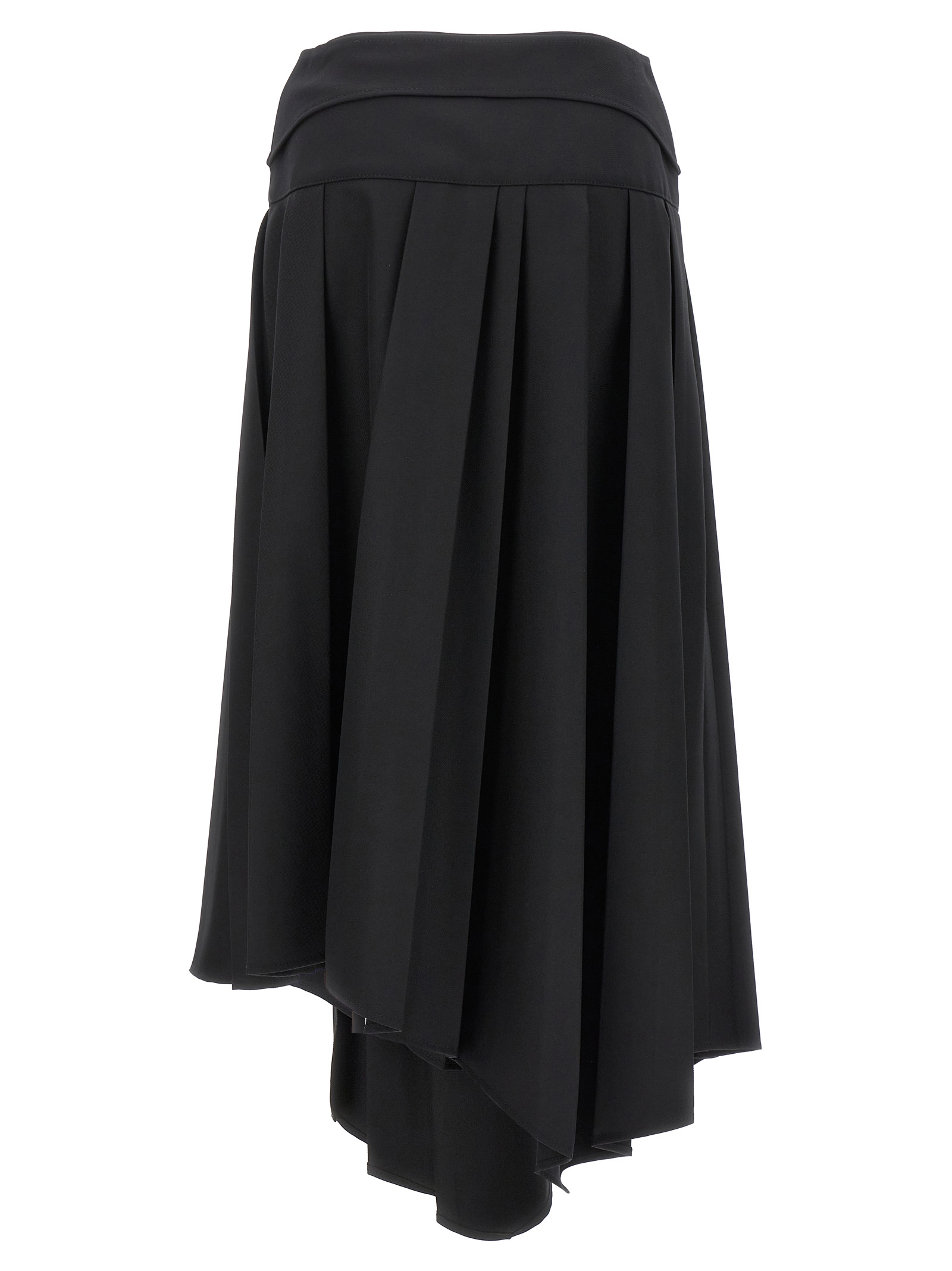 Pleated midi skirt OWCW006F23FAB00210001000 (Off-White / スカート ) | Off-White (オフホワイト)(1)