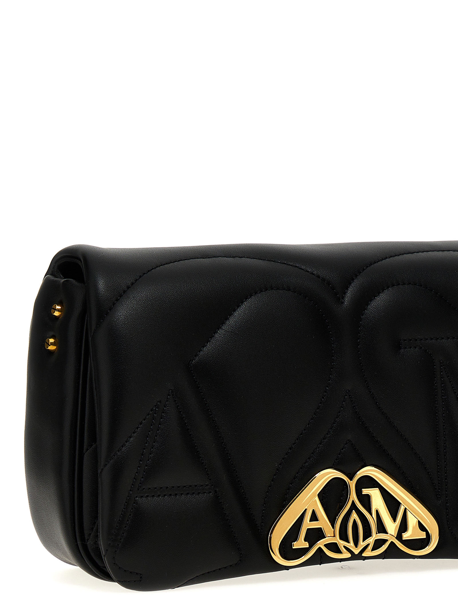 'Seal' small crossbody bag 7573751BLE11000 (Alexander McQUEEN / ハンドバッグ・ショルダーバッグ ) | Alexander McQUEEN (アレキサンダー・マックイーン)(2)