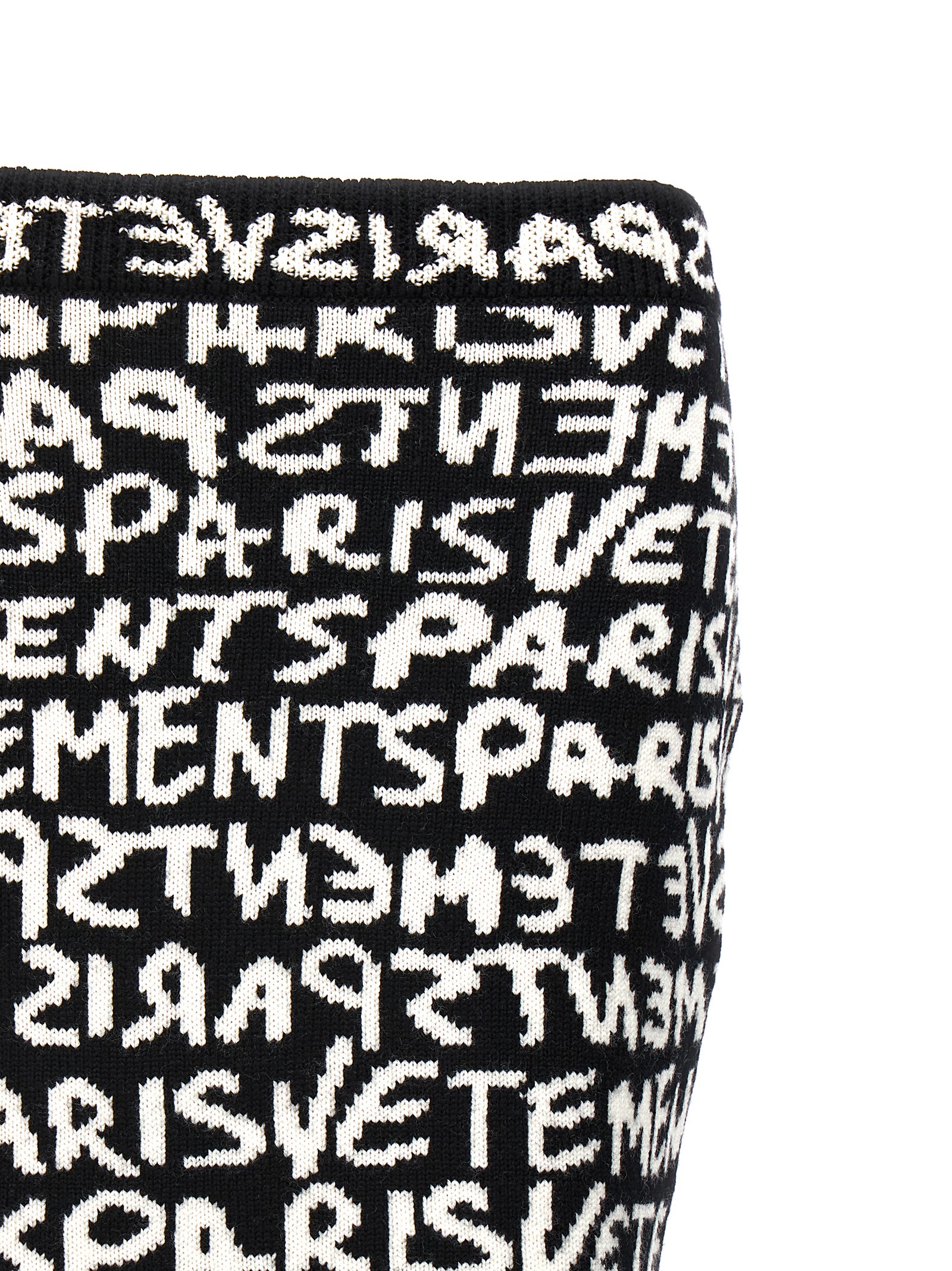'Graffiti Monogram' skirt WE64KN900BWBLACKWHITE (VETEMENTS / スカート ) | VETEMENTS (ヴェトモン)(2)