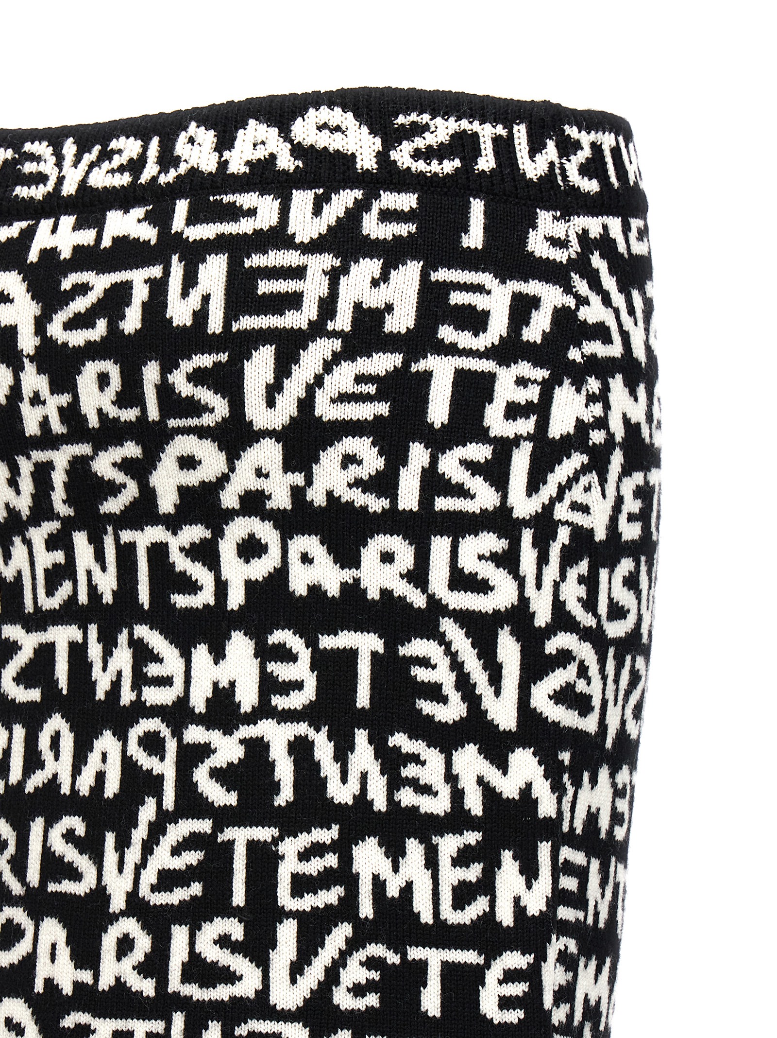 'Graffiti Monogram' skirt WE64KN900BWBLACKWHITE (VETEMENTS / スカート ) | VETEMENTS (ヴェトモン)(3)