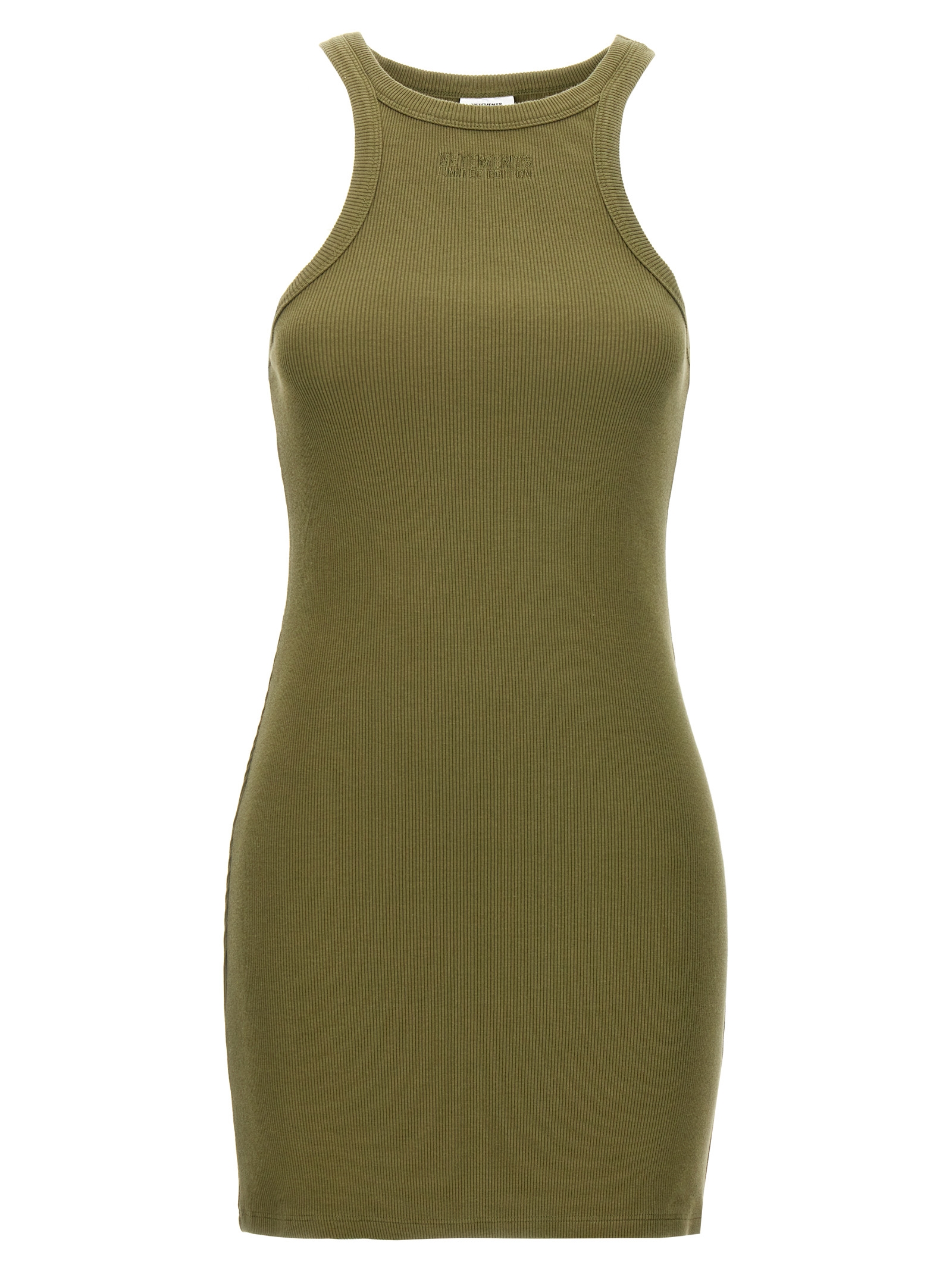 'Racing Tank Top' dress WE64DR440ZKHAKI (VETEMENTS / スカート ) | VETEMENTS (ヴェトモン)