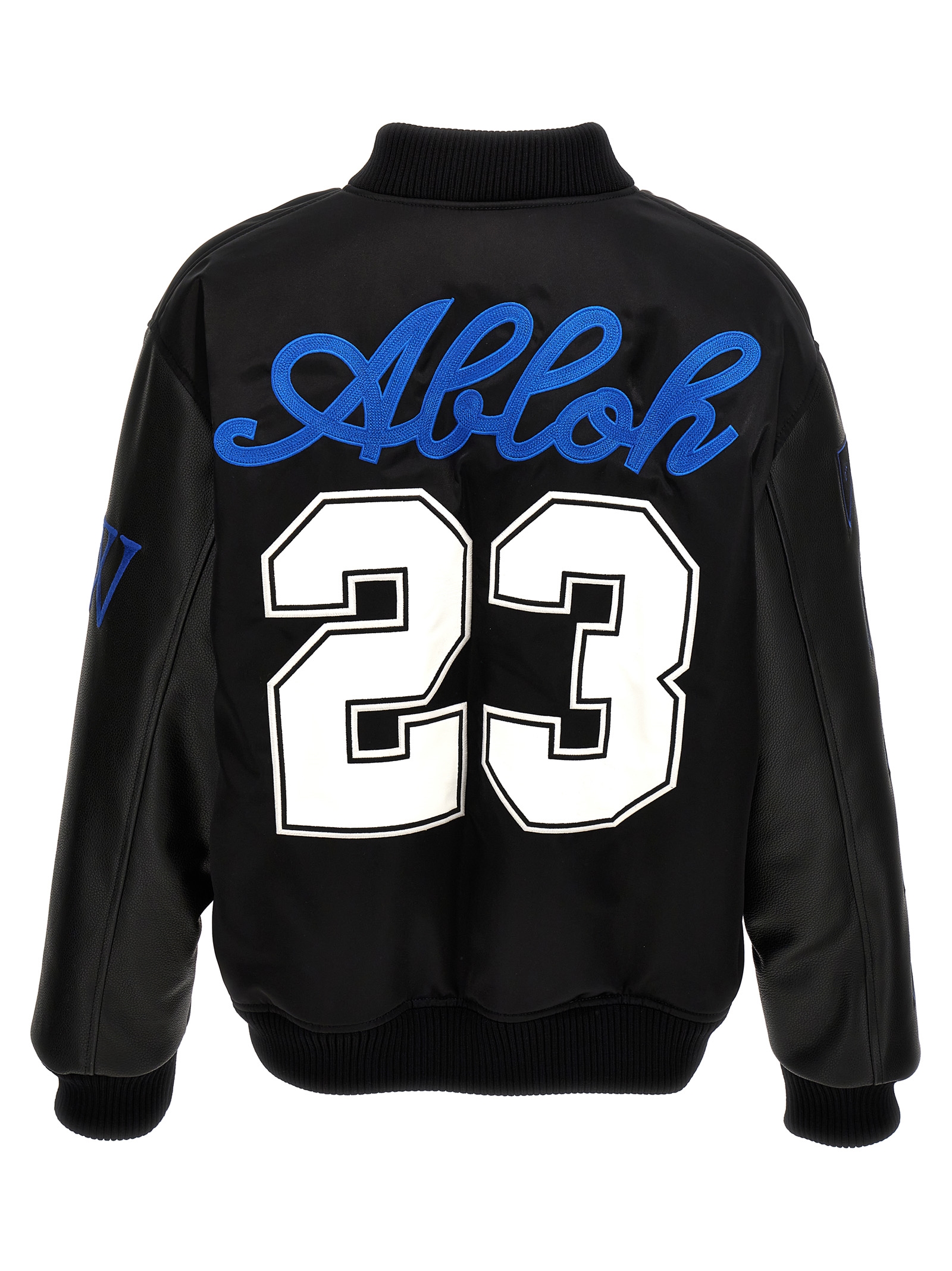 'Baseball' bomber jacket OMJA138S24LEA00210011001 (Off-White / カジュアルジャケット・ベスト ) | Off-White (オフホワイト)(1)
