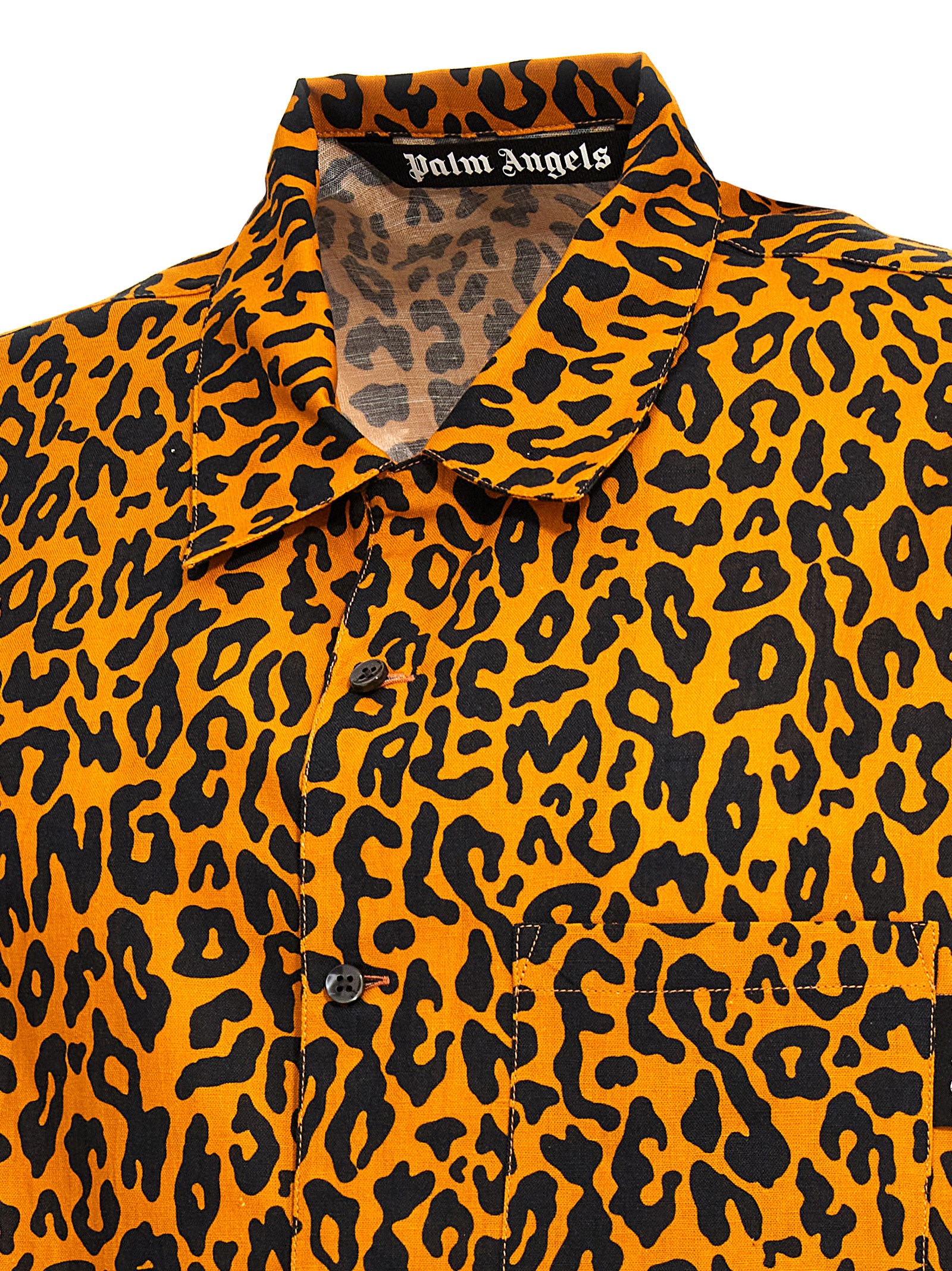 'Cheetah' shirt PMGG005S24FAB00220102010 (Palm Angels / シャツ・ブラウス ) | Palm Angels (パームエンジェルス)(3)