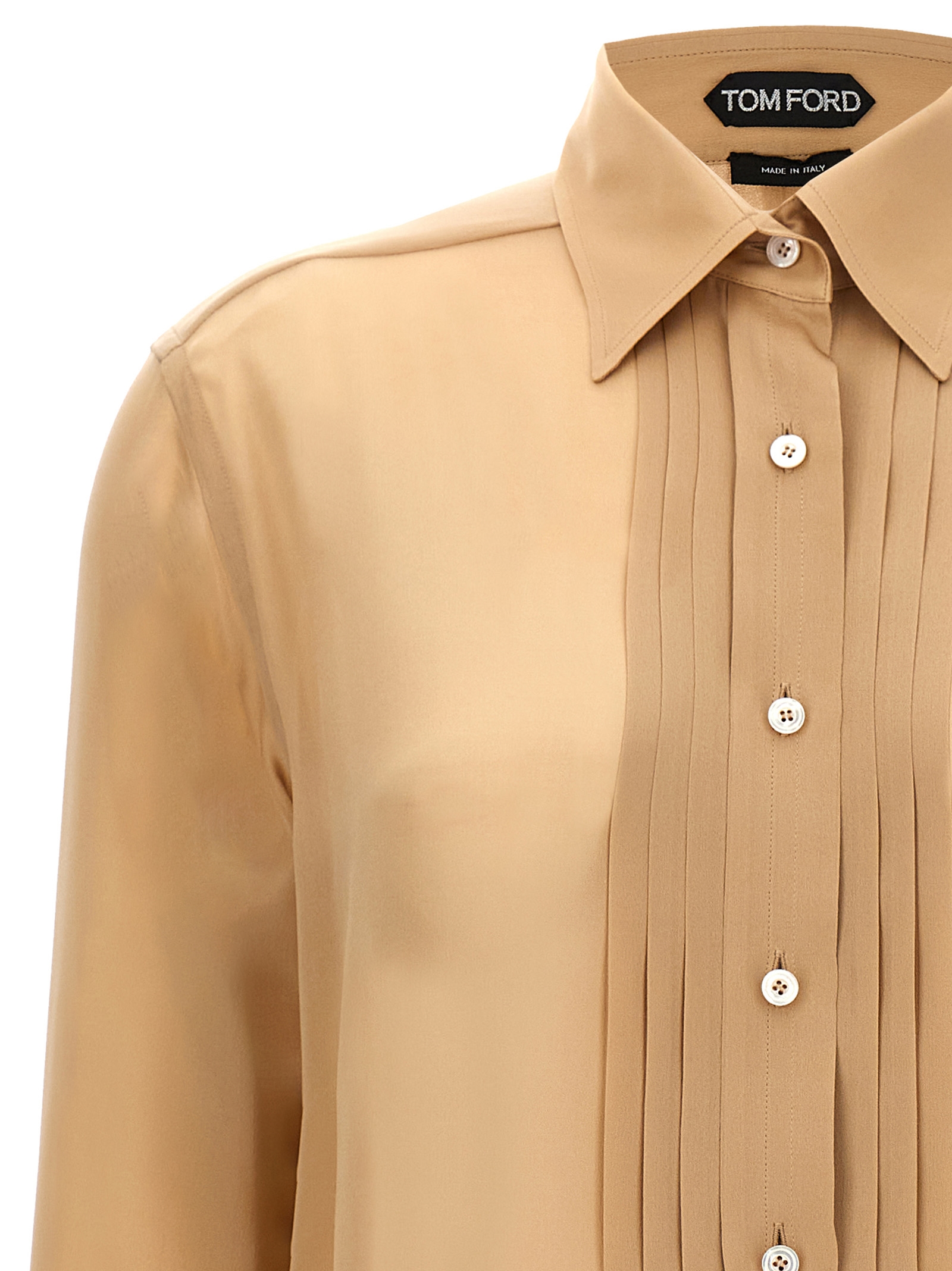 Pleated plastron shirt CA3269FAX1190JB569 (TOM FORD / シャツ・ブラウス ) | TOM FORD (トムフォード)(2)