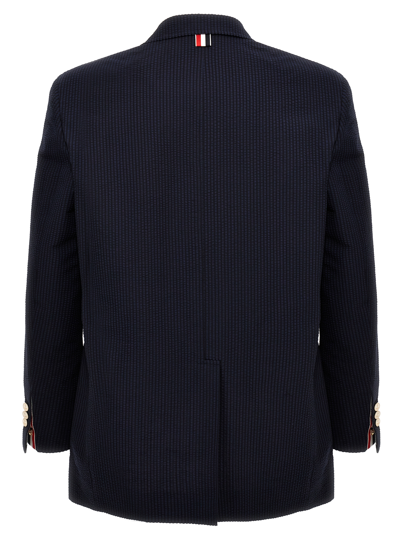 Single-breasted seersucker blazer MJR094A006455415 (Thom Browne / スーツ・ジャケット ) | Thom Browne (トム・ブラウン)(1)