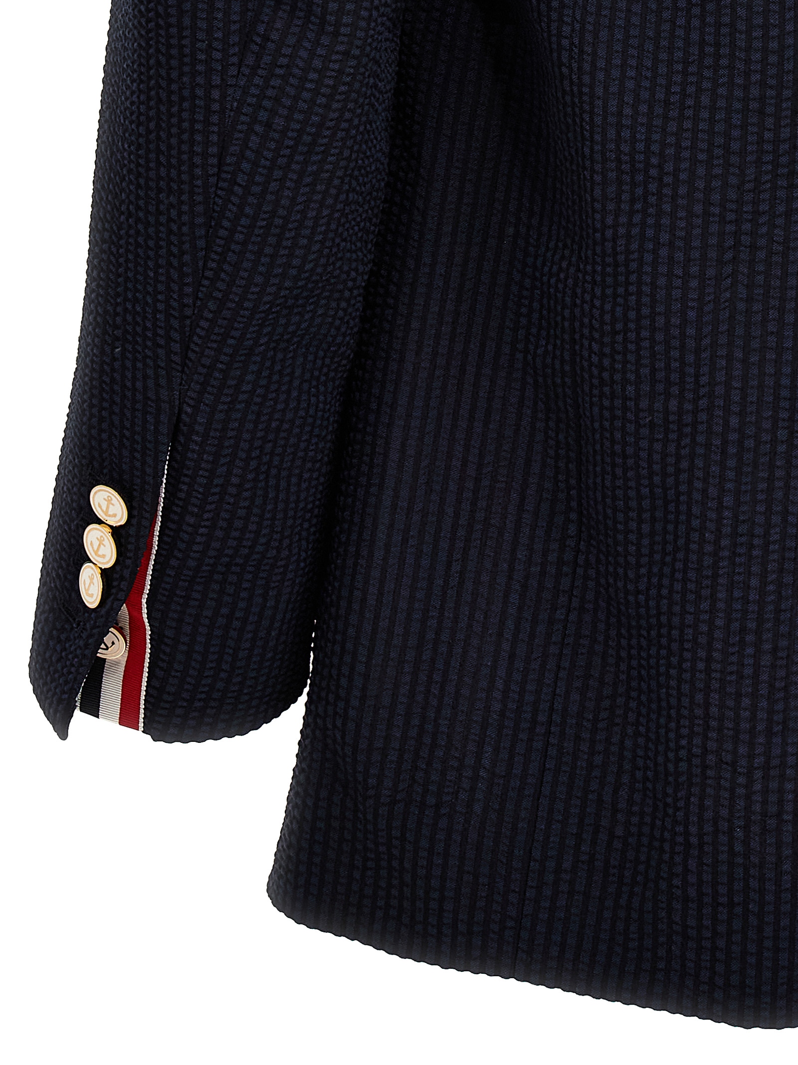 Single-breasted seersucker blazer MJR094A006455415 (Thom Browne / スーツ・ジャケット ) | Thom Browne (トム・ブラウン)(3)