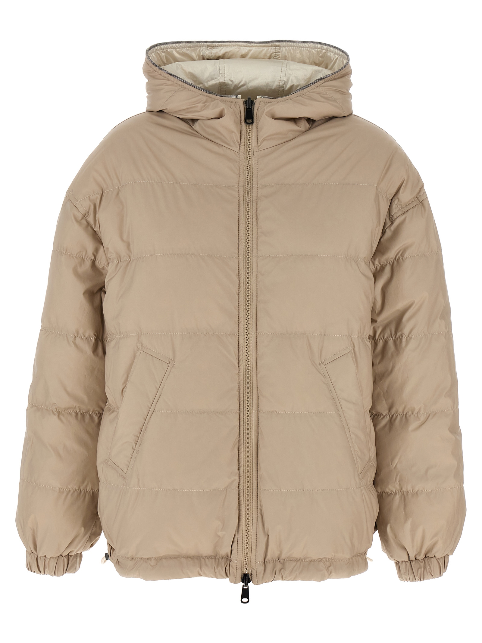 Laminated reversible down jacket ML1597861PC130 (Brunello Cucinelli / ダウンジャケット・コート ) | Brunello Cucinelli (ブルネロ・クチネリ)(1)