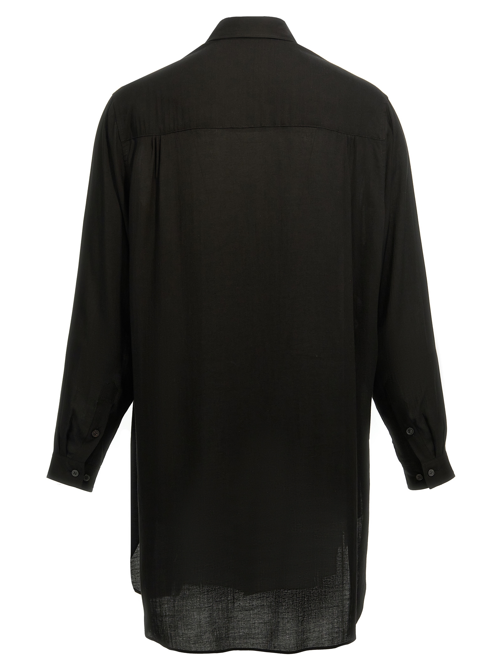 Cellulose shirt HOB75204BLACK1 (Yohji Yamamoto / シャツ・ブラウス ) | Yohji Yamamoto (ヨウジヤマモト)(1)