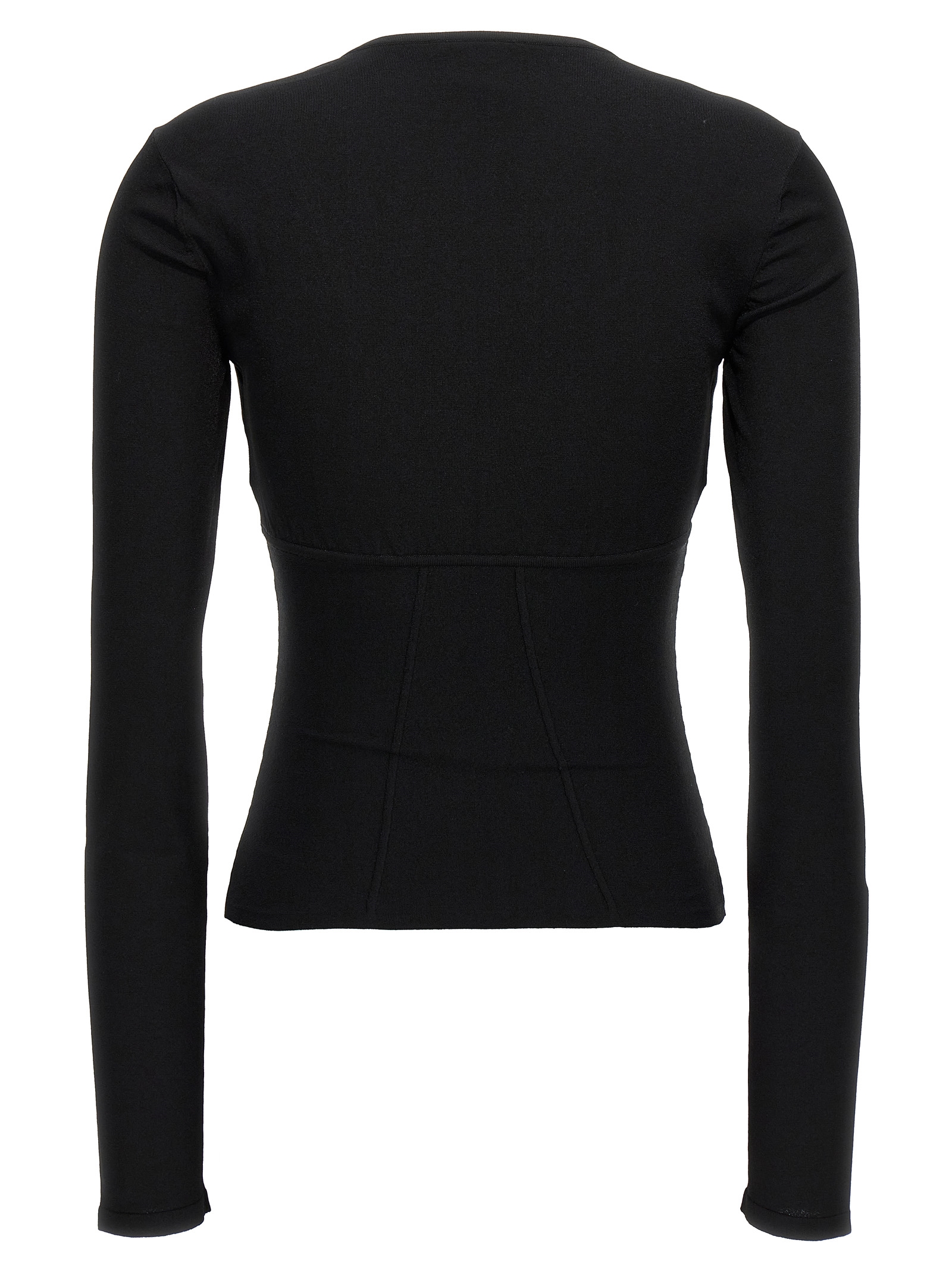 'Bustier' top NDAW24KT061BLACK (NENSI DOJAKA / Tシャツ・カットソー ) | NENSI DOJAKA (ネンシ ドジョカ)(1)