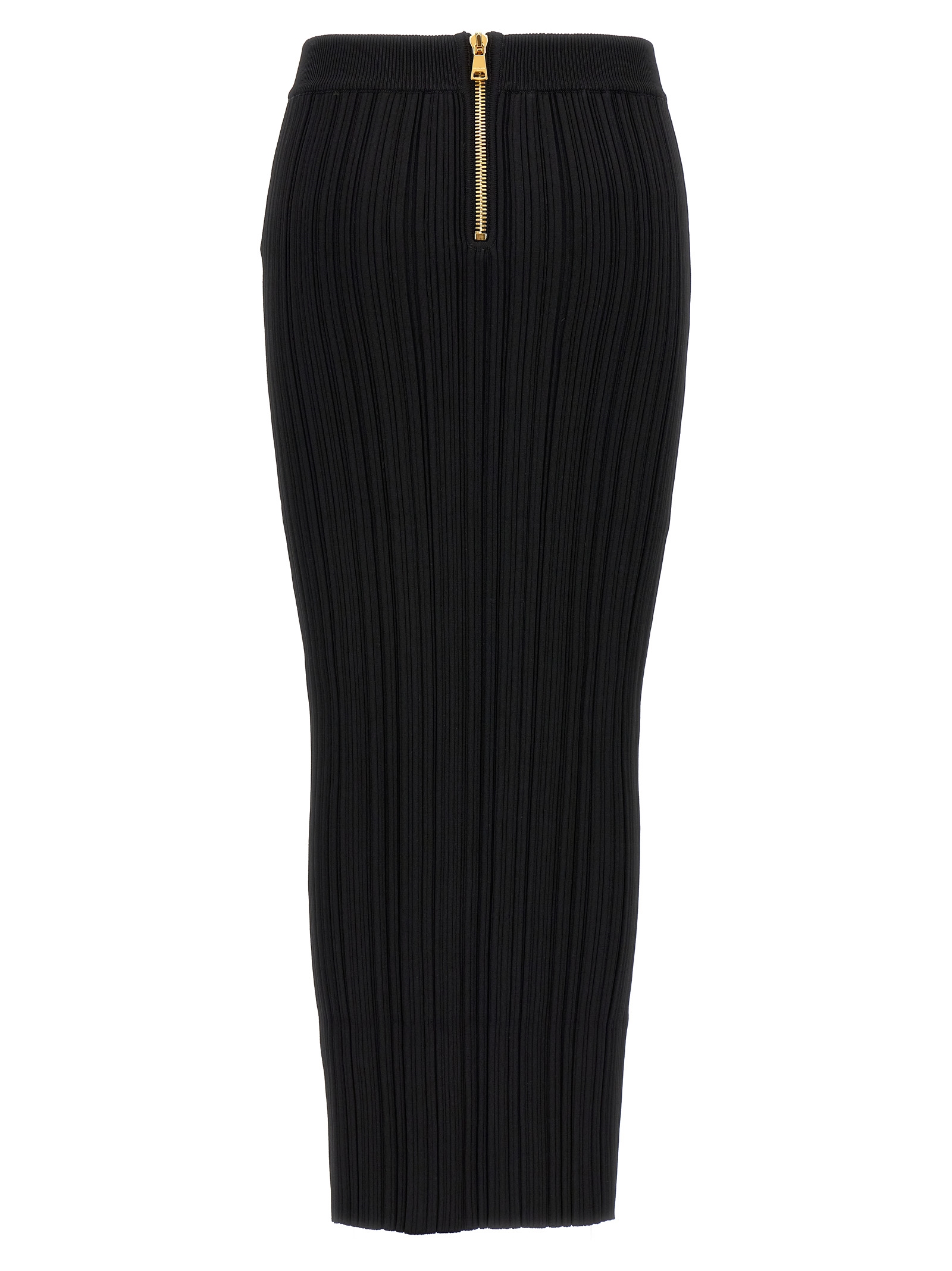 Pleated midi skirt DF0LD019KH700PA (Balmain / スカート ) | Balmain (バルマン)(1)