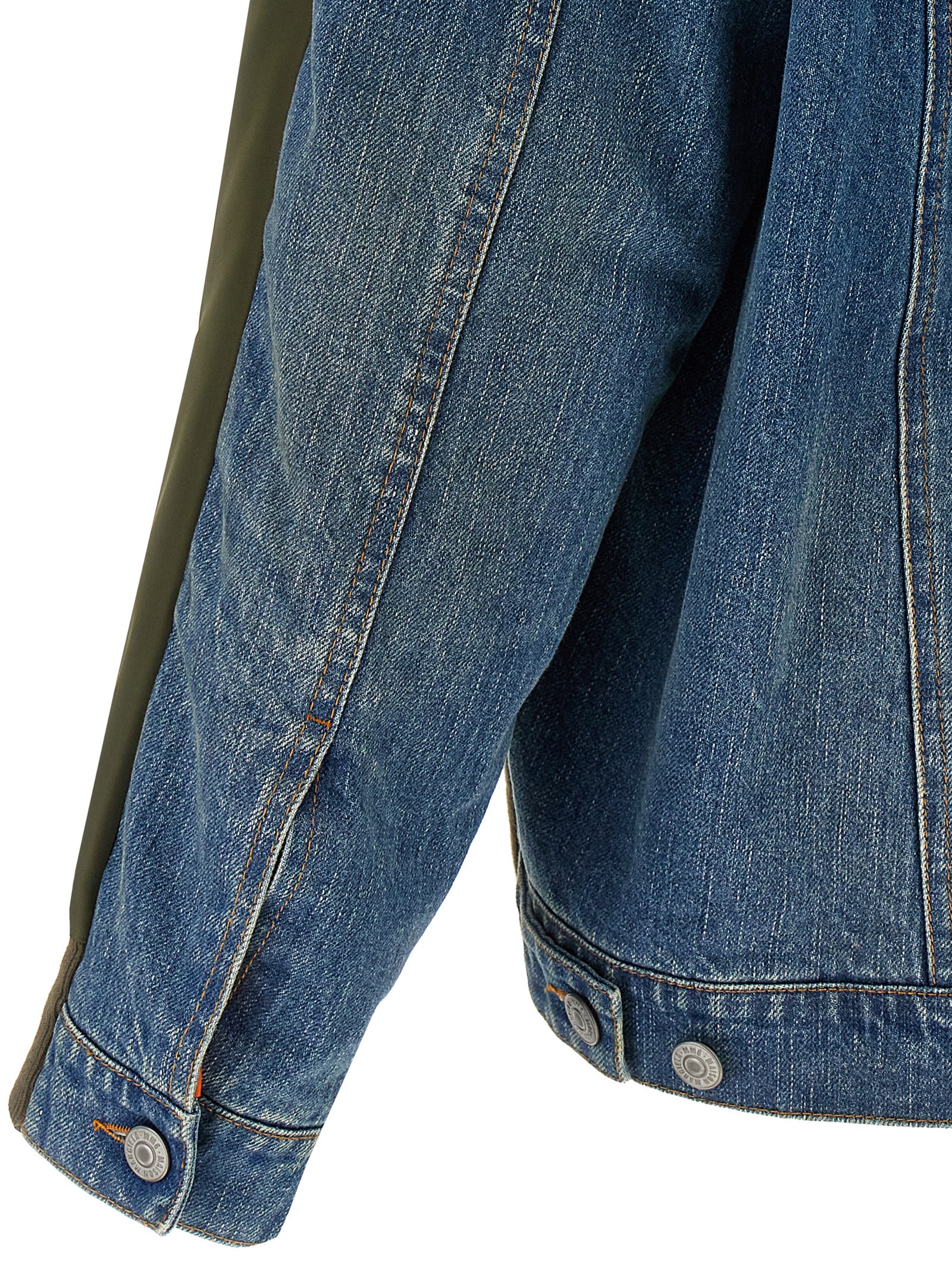 Bimaterial bomber jacket SH0AM0044MTN038961 (MM6 Maison Margiela / カジュアルジャケット・ベスト ) | MM6 Maison Margiela (エムエムシックス)(3)