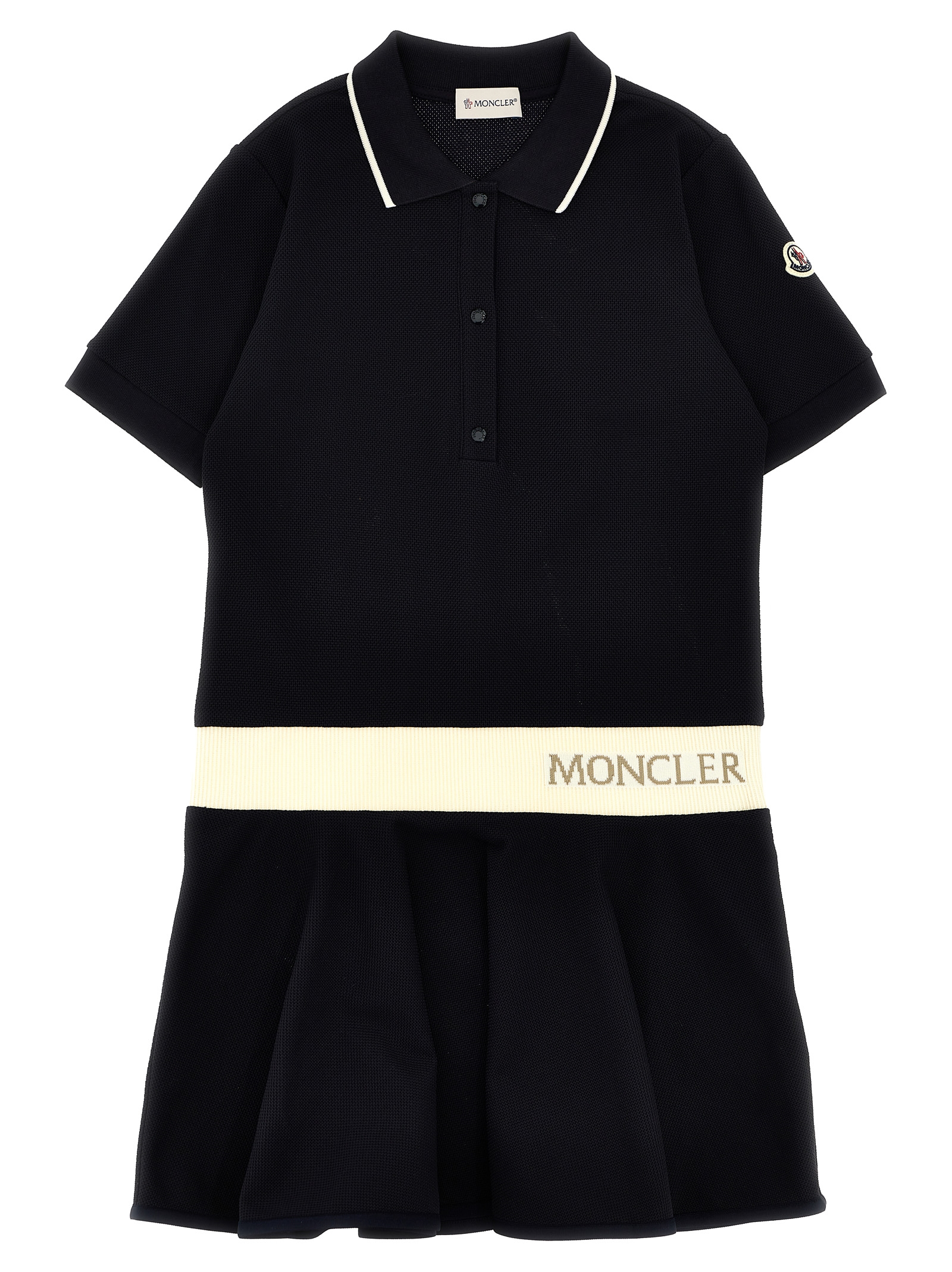 Piqué dress K19548I00001899YV778 (Moncler / ワンピース・ドレス・オールインワン ) | Moncler (モンクレール)