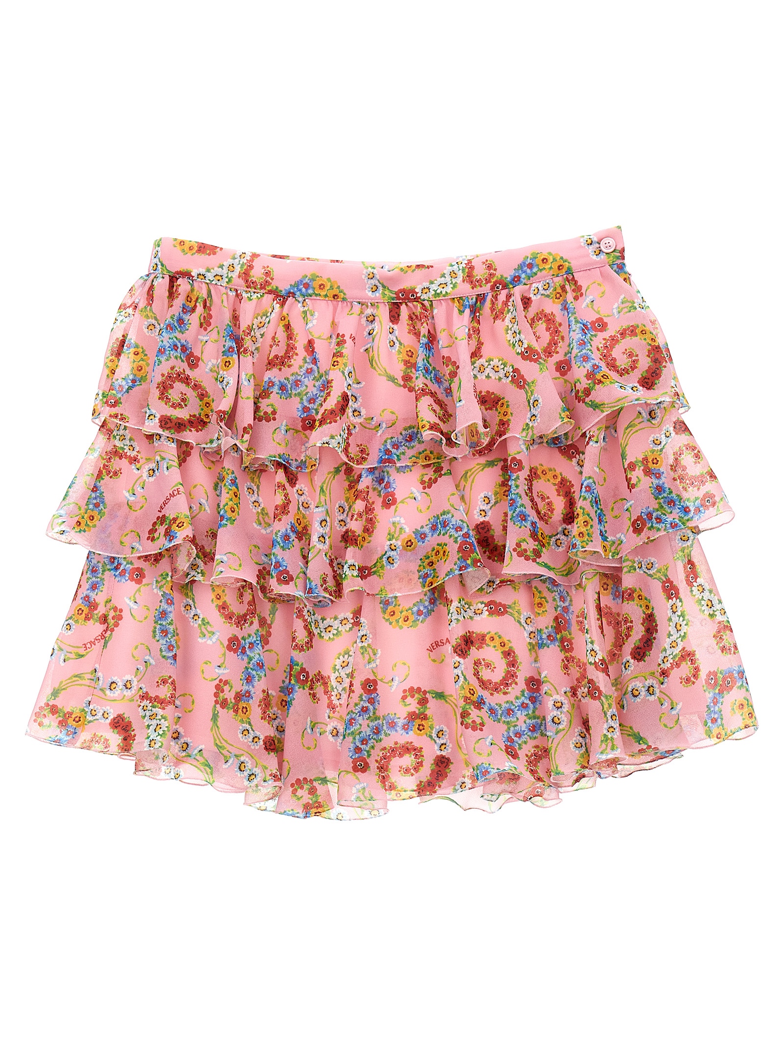 'Geo Poly Barocco Flower' skirt 10191141A132975PC00 (VERSACE / スカート ) | VERSACE (ヴェルサーチェ)
