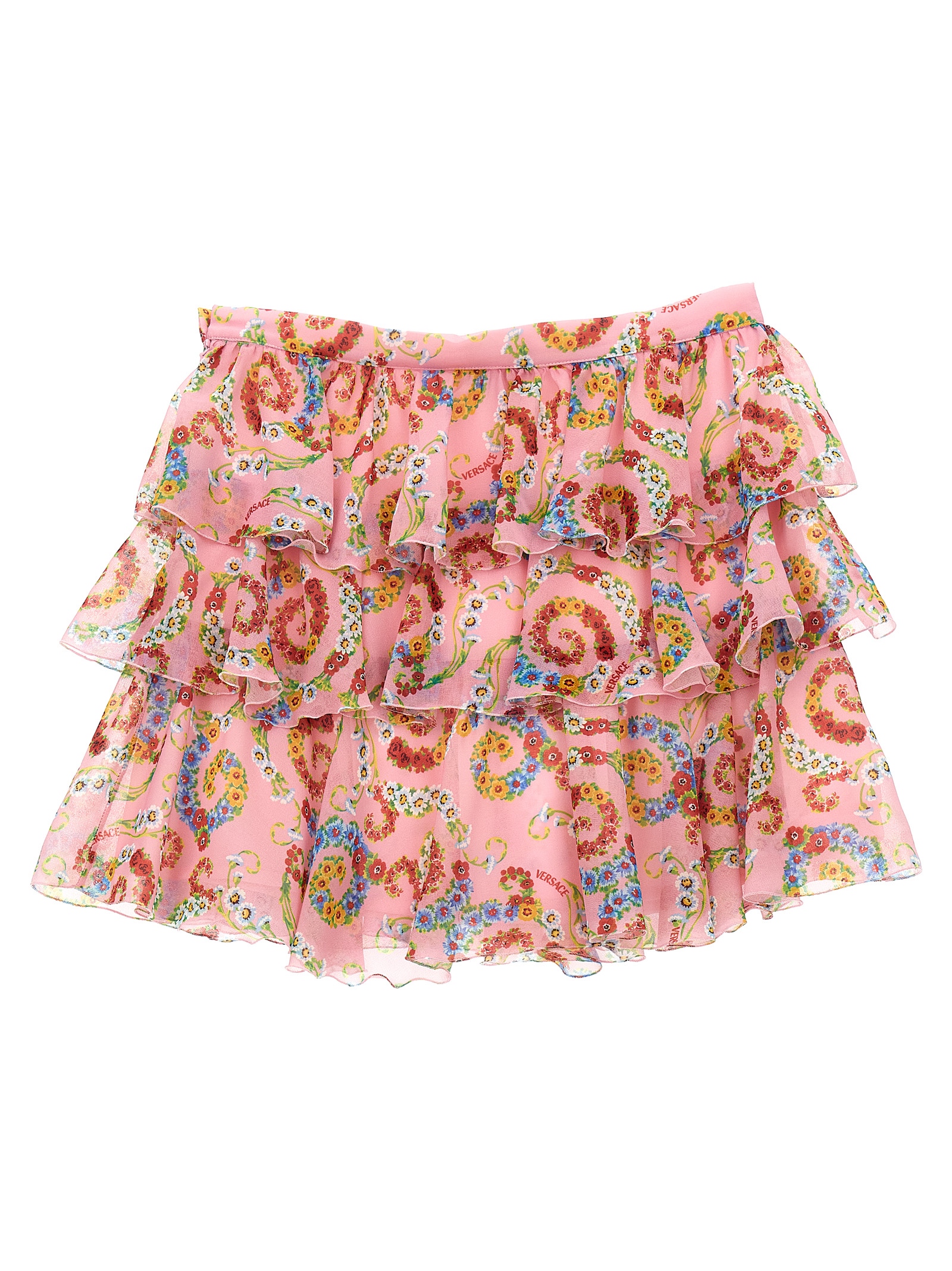 'Geo Poly Barocco Flower' skirt 10191141A132975PC00 (VERSACE / スカート ) | VERSACE (ヴェルサーチェ)(1)