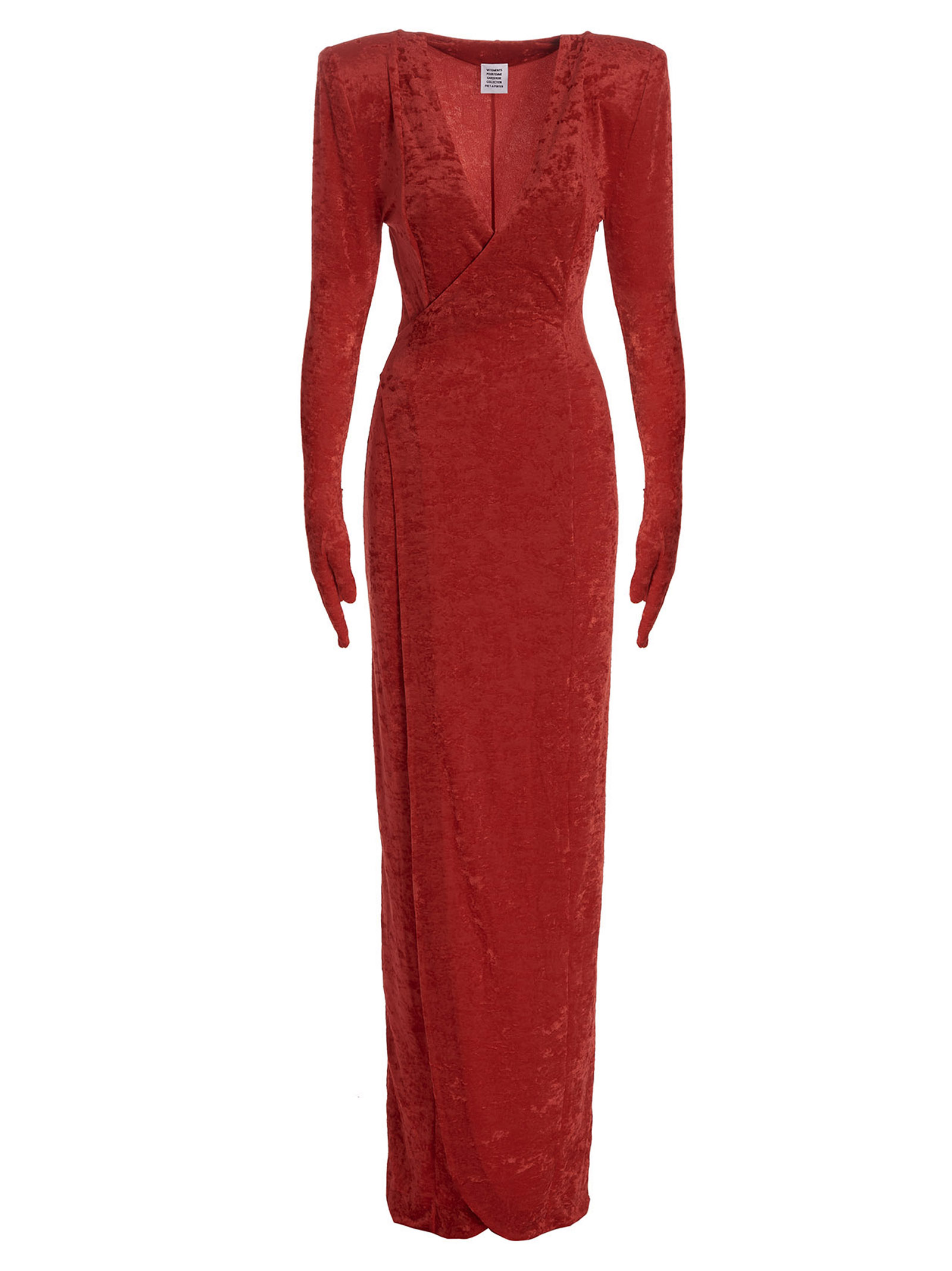 'Crocy' long dress WA53DR600RRED (VETEMENTS / ワンピース・ドレス・オールインワン ) | VETEMENTS (ヴェトモン)