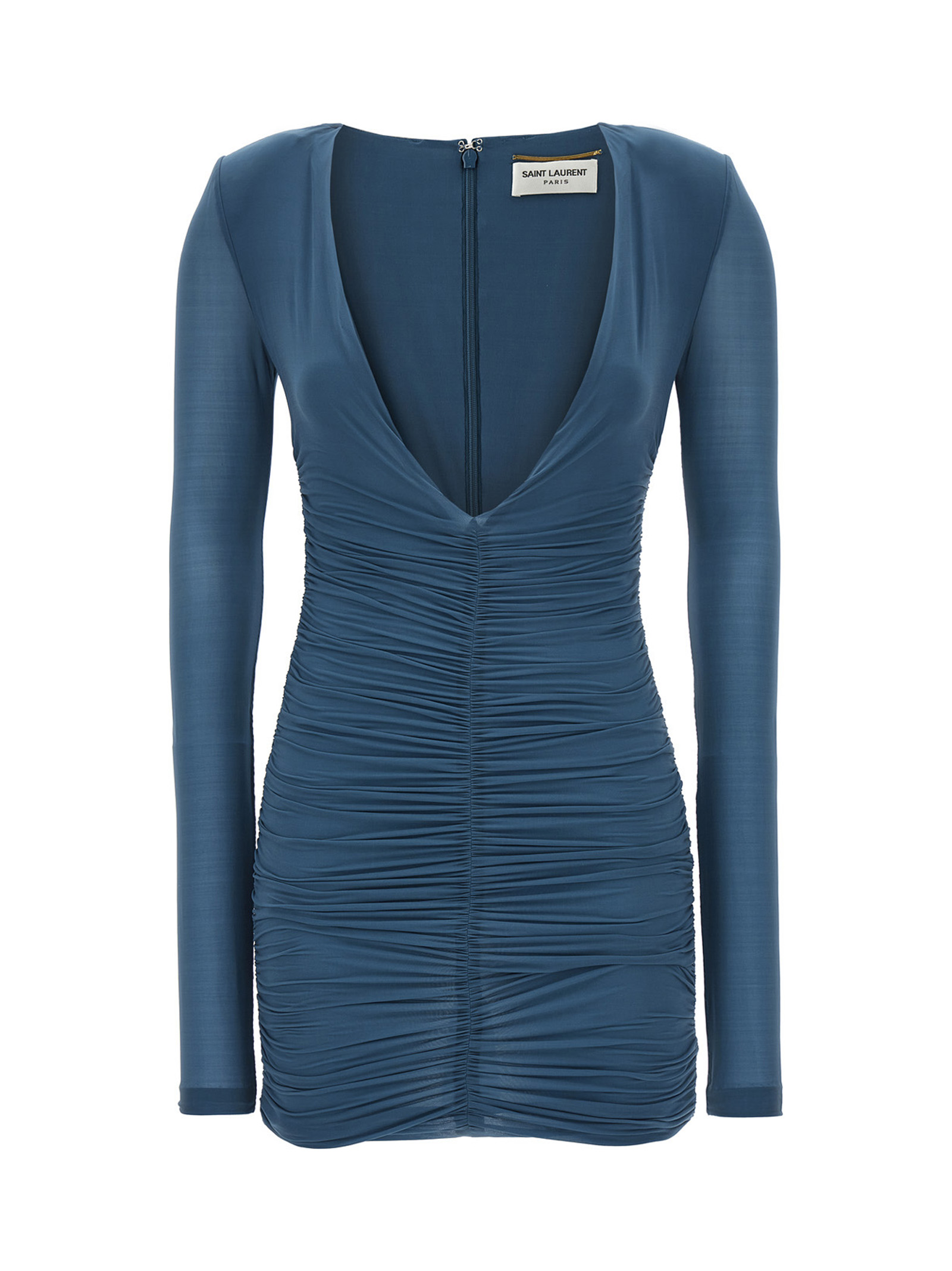 Draped jersey dress 732870Y5G893041 (Saint Laurent / スカート ) | Saint Laurent (サンローラン)