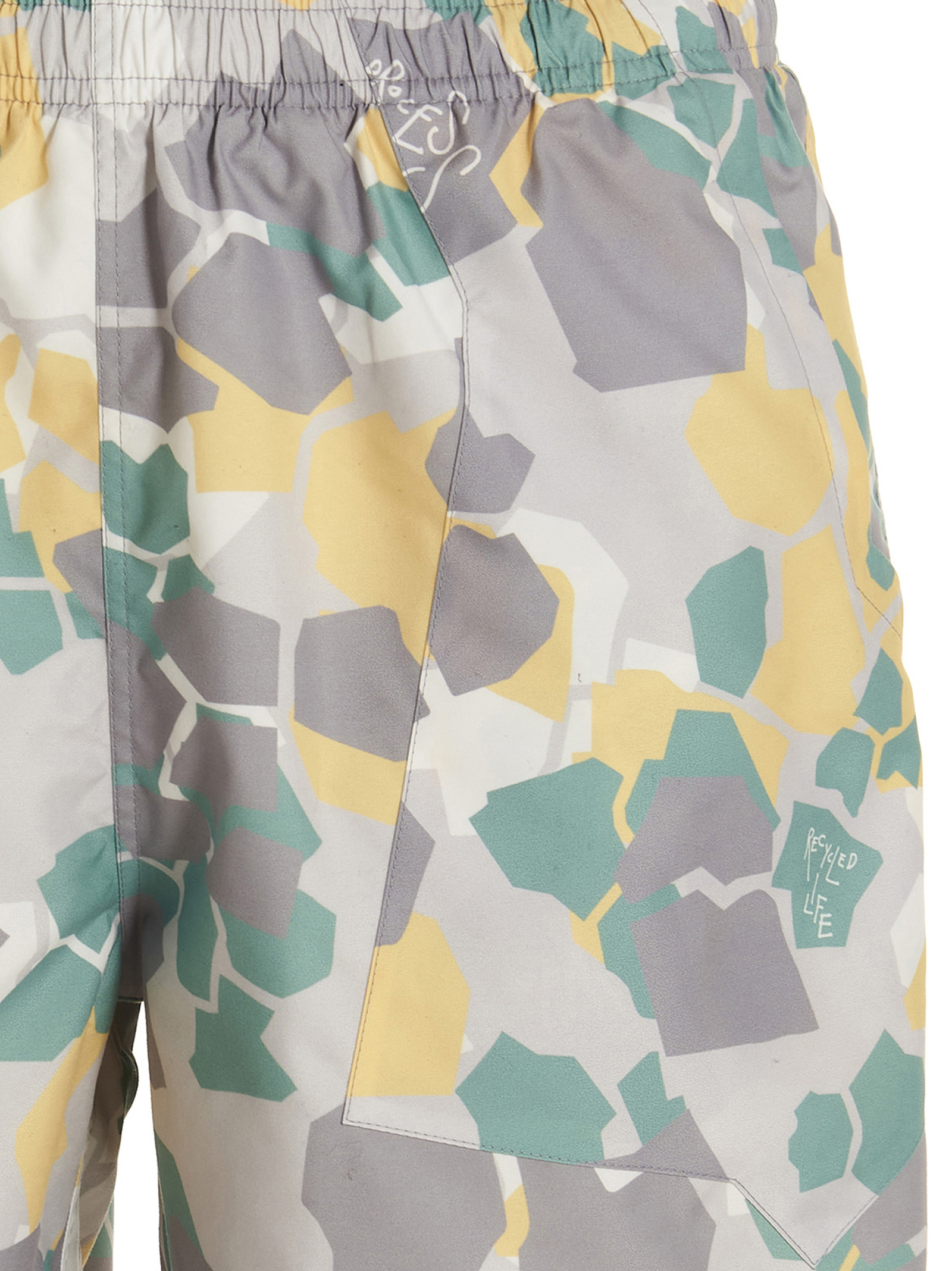 Printed beach shorts OBJ00230714YELCAM (Objects IV Life / スイムウェア ) | Objects IV Life (オブジェクツ フォー ライフ)(2)