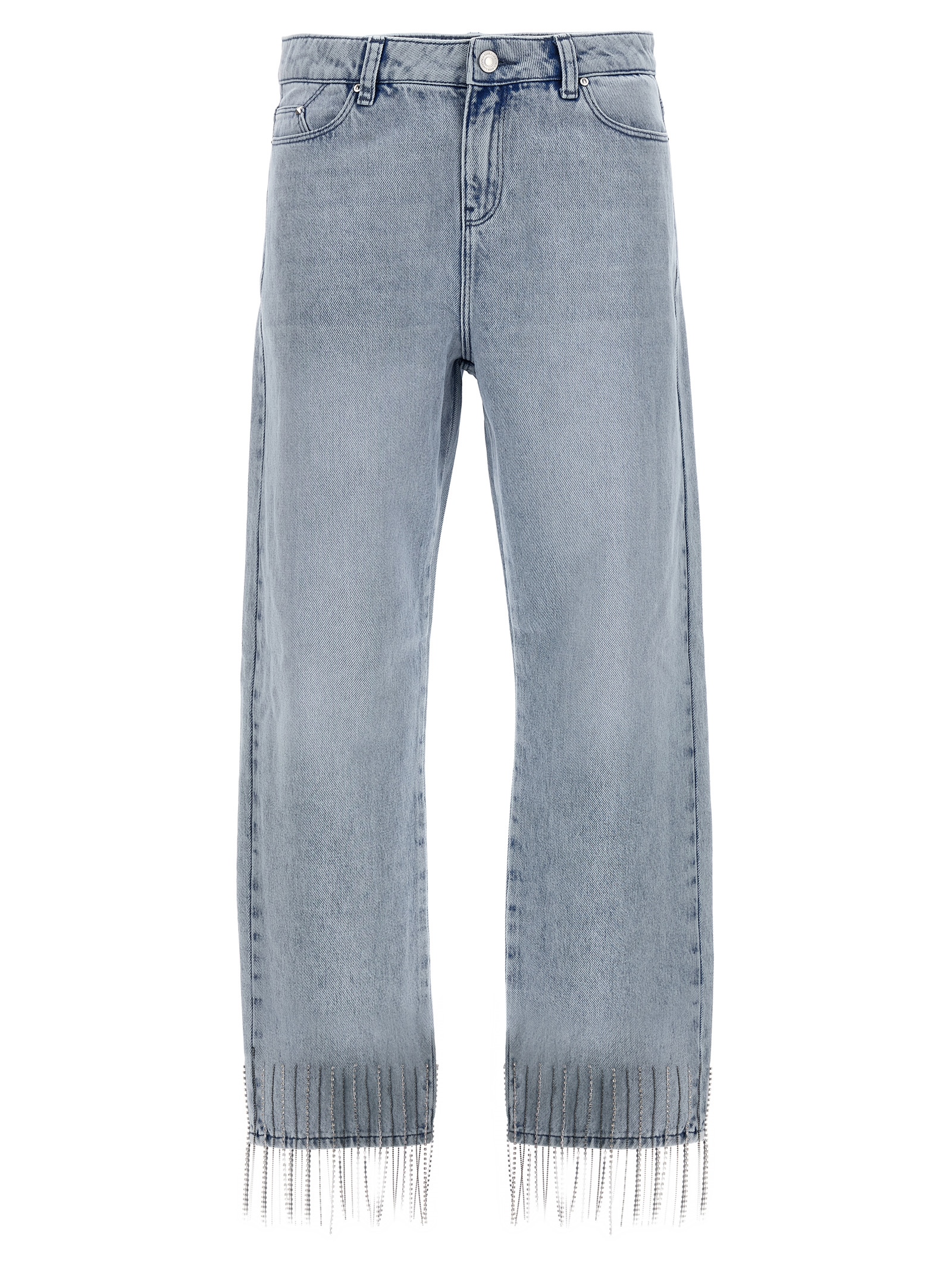 Rhinestone fringed jeans 235W1106823 (KARL LAGERFELD / ジーンズ ) | KARL LAGERFELD (カール・ラガーフェルド)