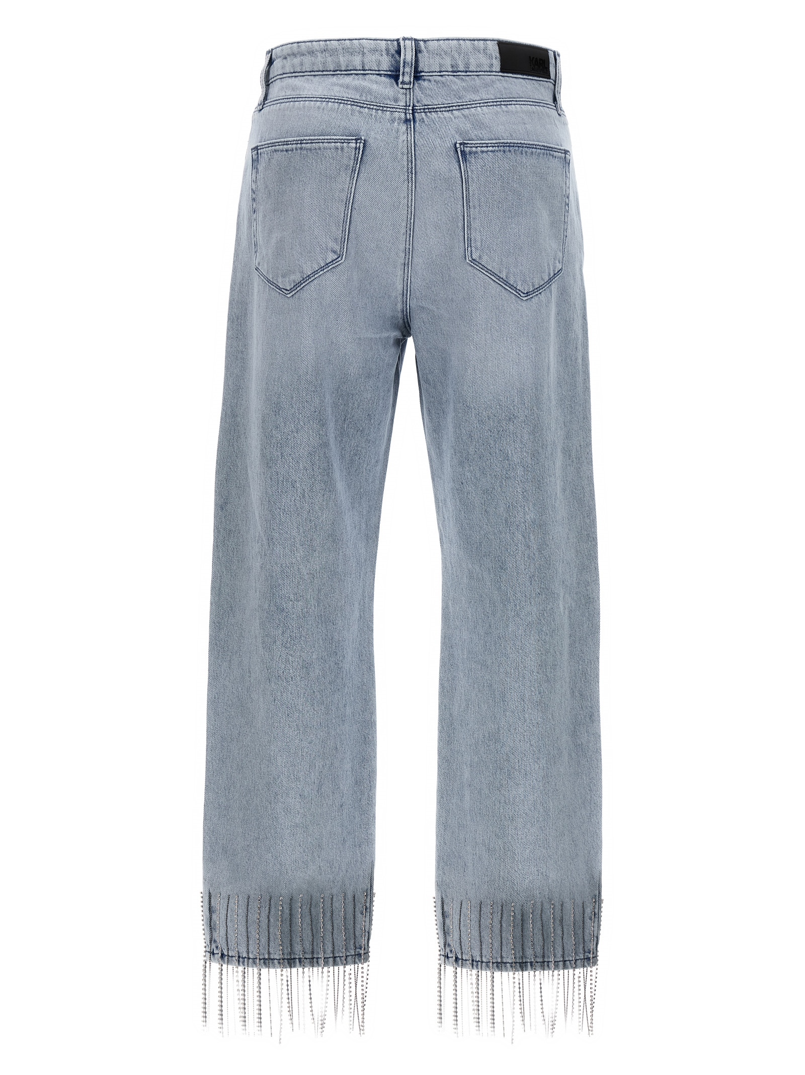Rhinestone fringed jeans 235W1106823 (KARL LAGERFELD / ジーンズ ) | KARL LAGERFELD (カール・ラガーフェルド)(1)