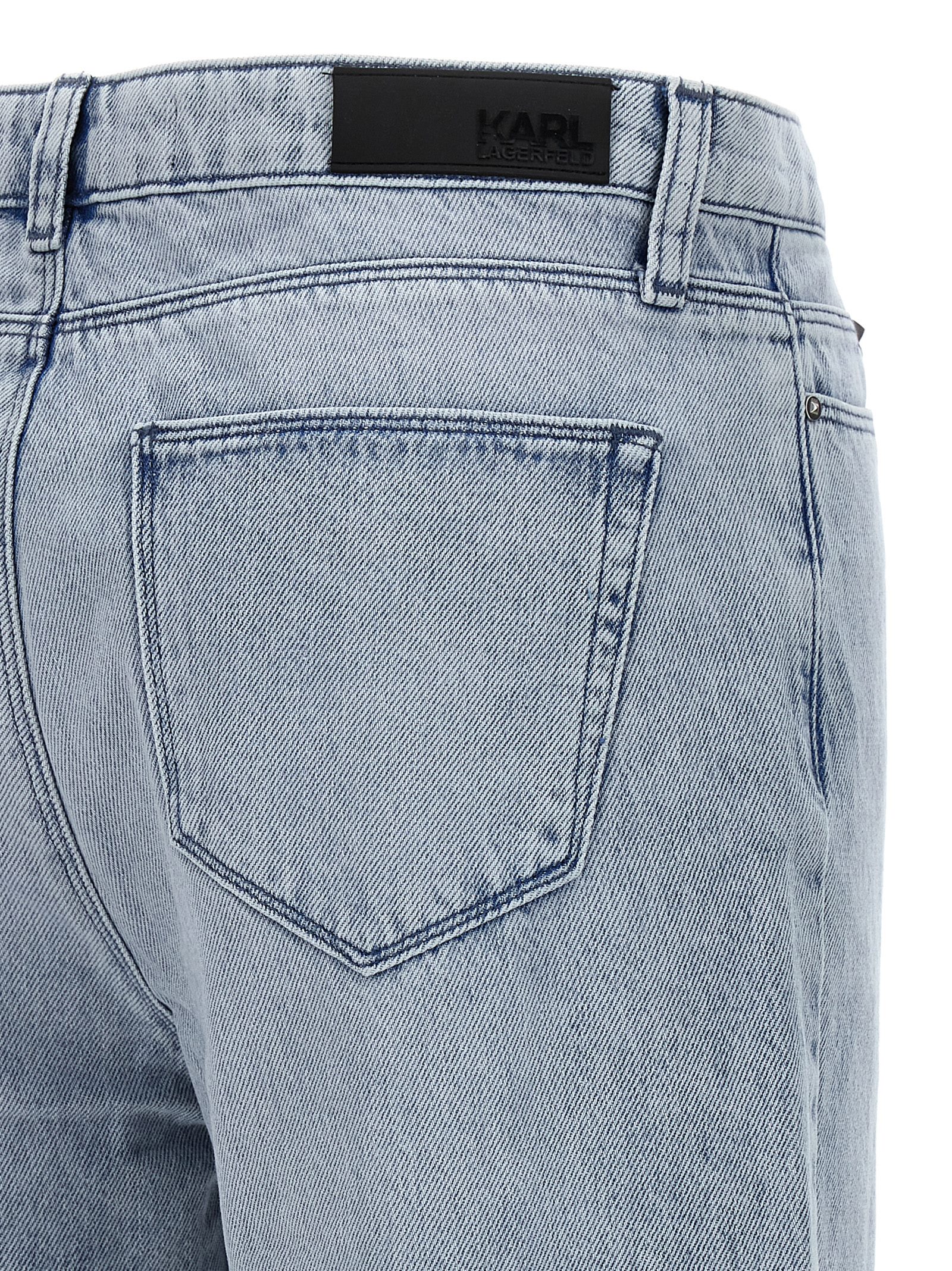 Rhinestone fringed jeans 235W1106823 (KARL LAGERFELD / ジーンズ ) | KARL LAGERFELD (カール・ラガーフェルド)(3)