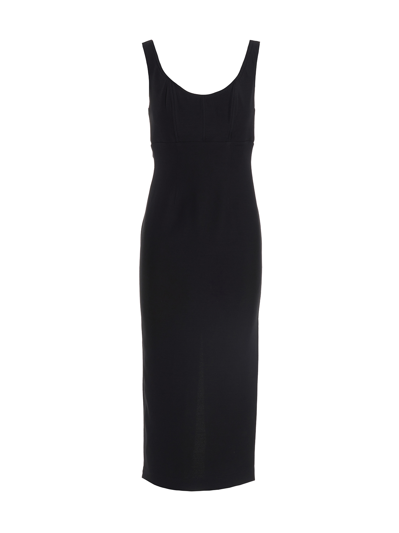 'Off The Shoulder' midi dress RMSS23021MBBLACK (ROLAND MOURET / ワンピース・ドレス・オールインワン ) | ROLAND MOURET (ローラン ムレ)