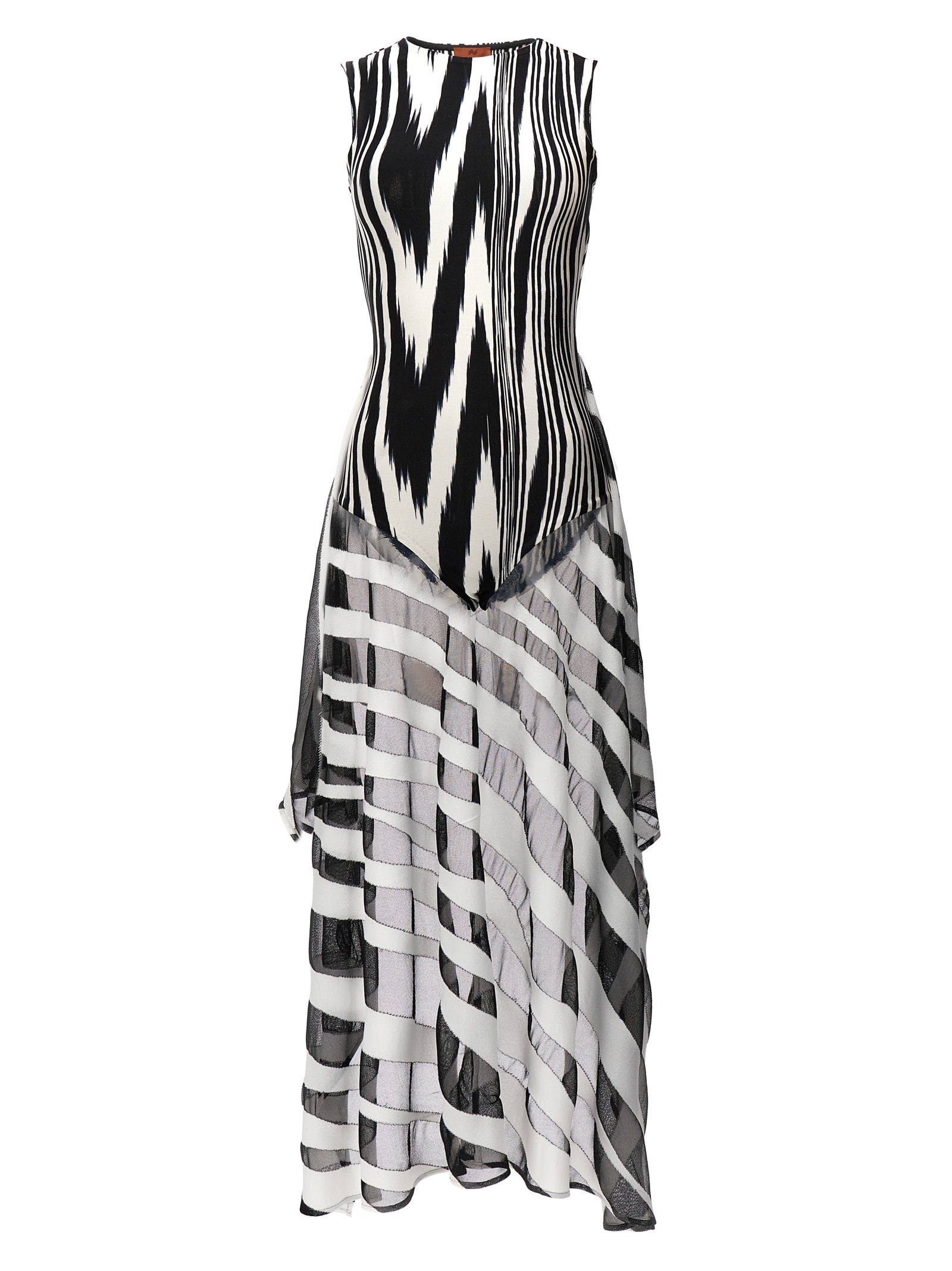 Tray patterned bodysuit DS23SK3FBK026AF9001 (MISSONI / ワンピース・ドレス・オールインワン ) | MISSONI (ミッソー二)
