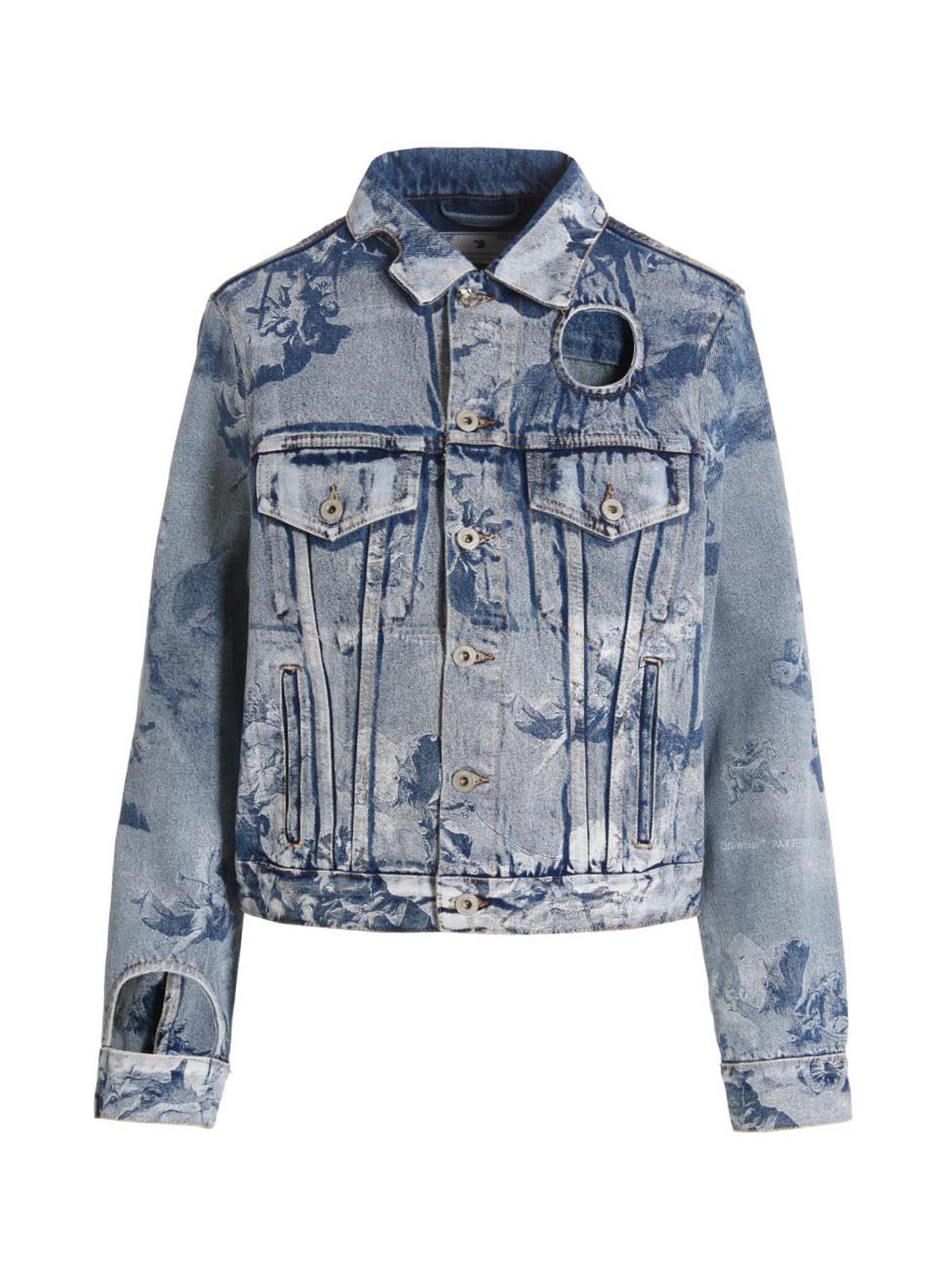 Giacca denim 'Sky meteor' OWYE027S23DEN00340004000 (Off-White / カジュアルジャケット・ベスト ) | Off-White (オフホワイト)