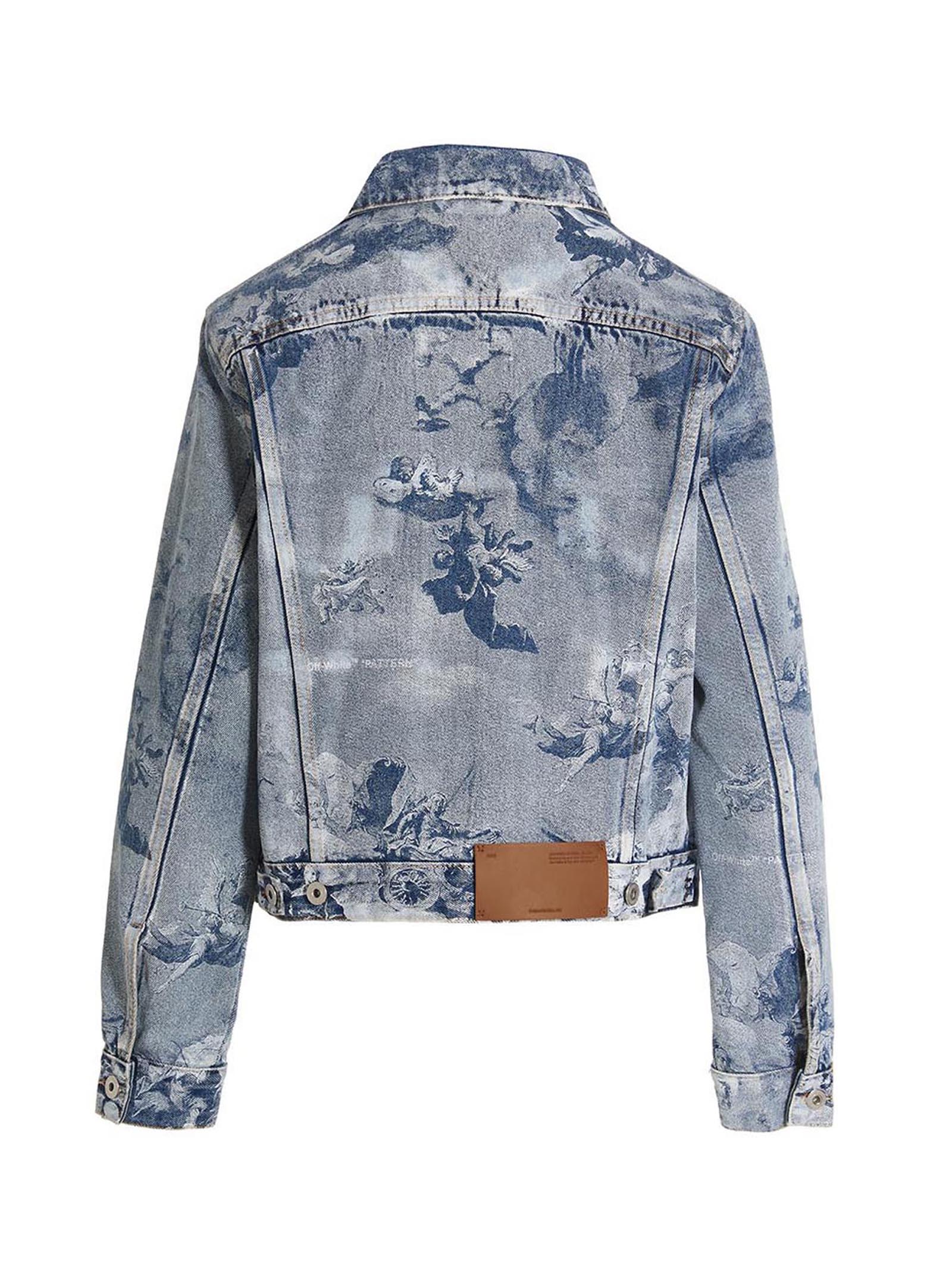 Giacca denim 'Sky meteor' OWYE027S23DEN00340004000 (Off-White / カジュアルジャケット・ベスト ) | Off-White (オフホワイト)(1)