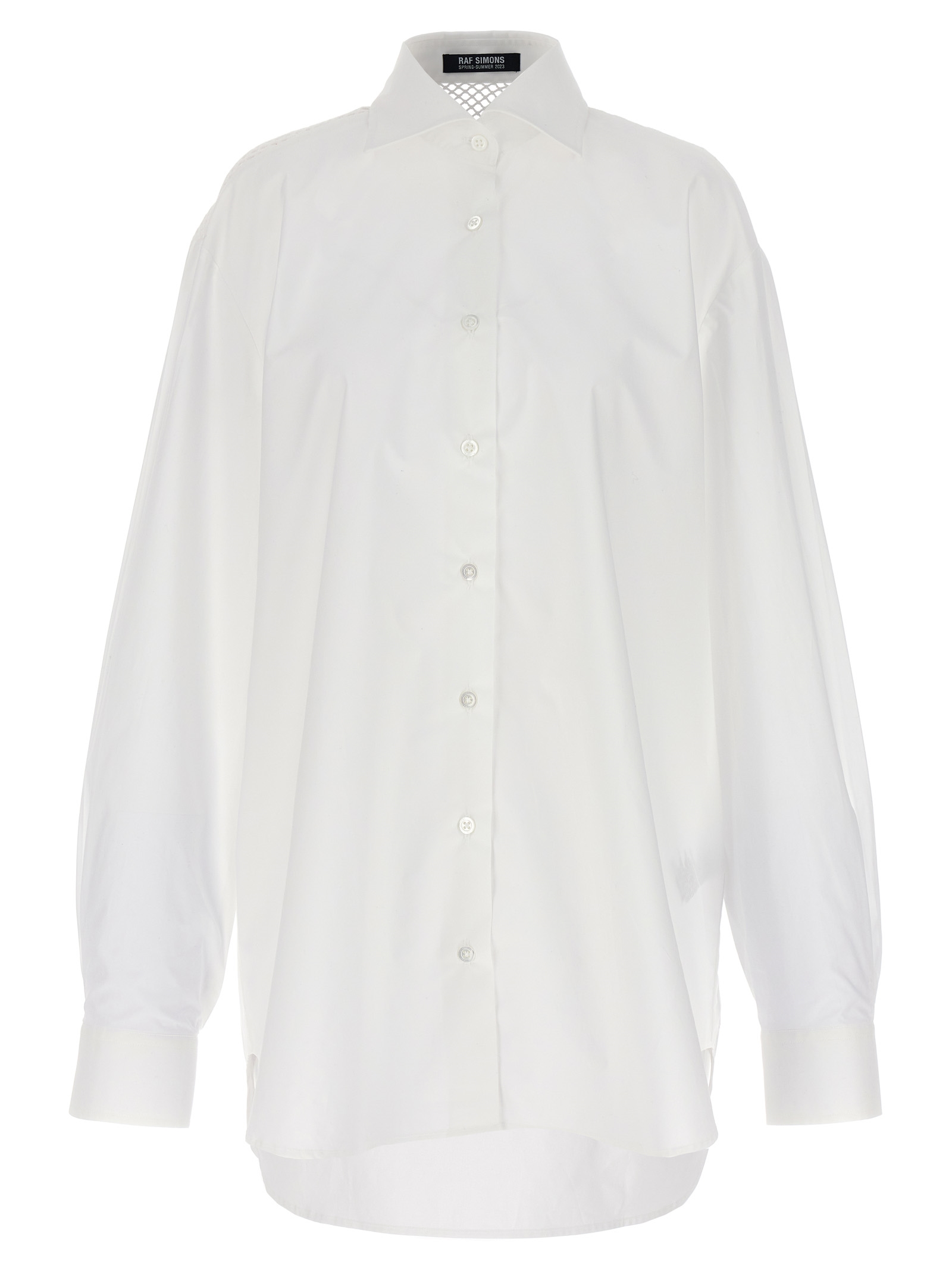 Mesh insert shirt 231W2561010 (RAF SIMONS / シャツ・ブラウス ) | RAF SIMONS (ラフシモンズ)