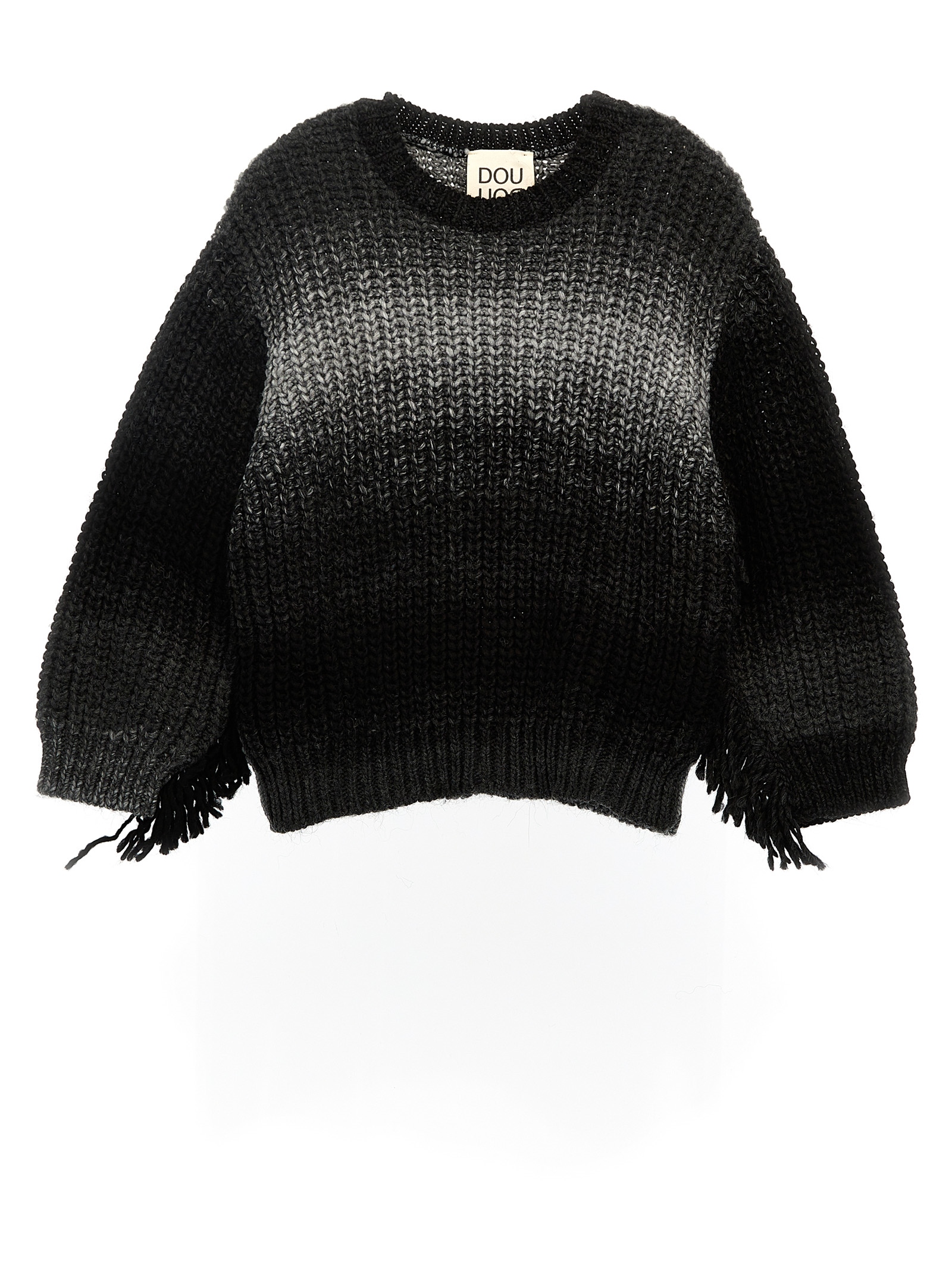 Fringed sweater DT9P40W0134930GR (DOUUOD / ニット・セーター・カーディガン ) | DOUUOD (ドゥドゥ)